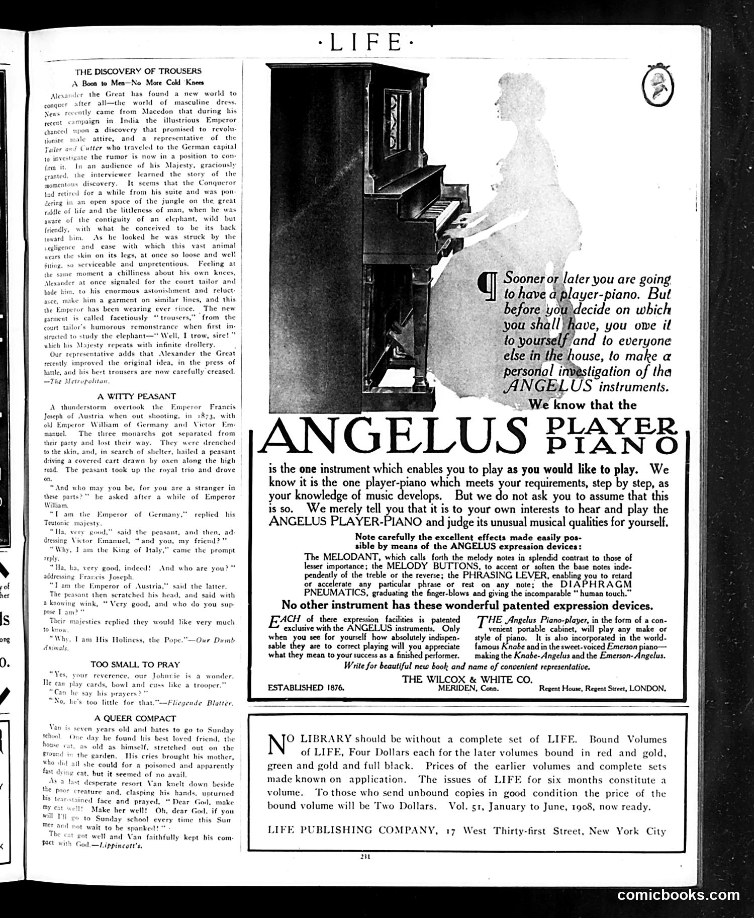 Life — September 3, 1908 — page 7: Life, 1908-09-03