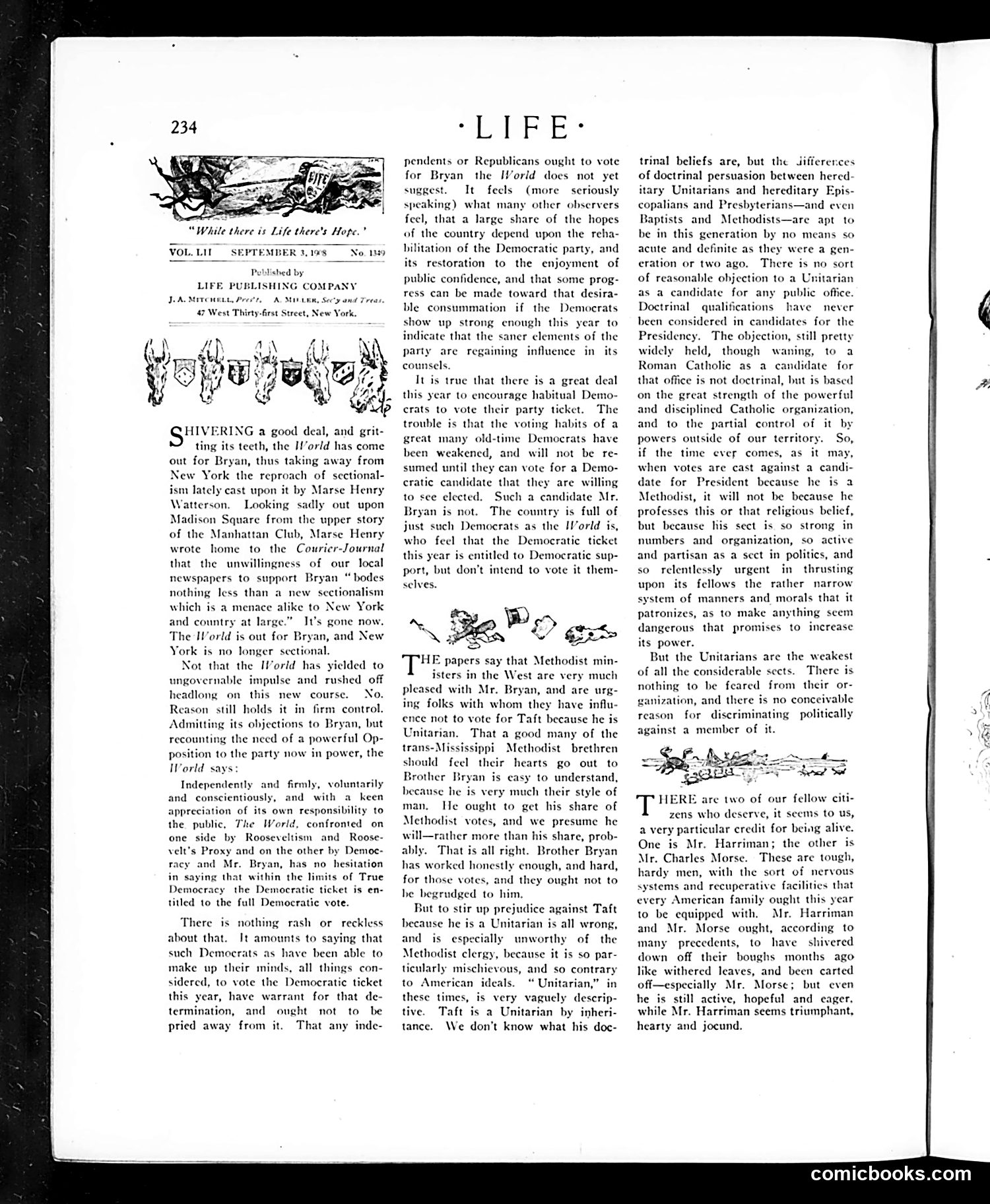 Life — September 3, 1908 — page 10: Life, 1908-09-03