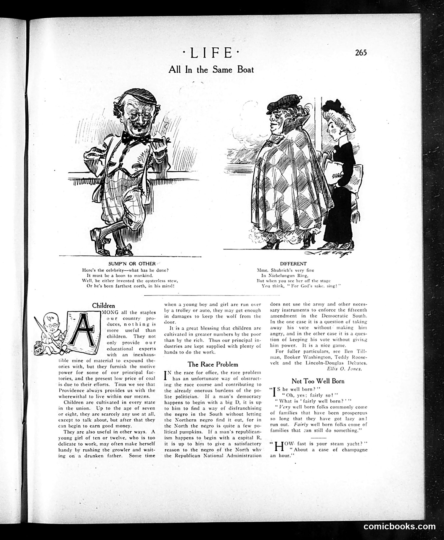 Life — September 10, 1908 — page 5: Life, 1908-09-10