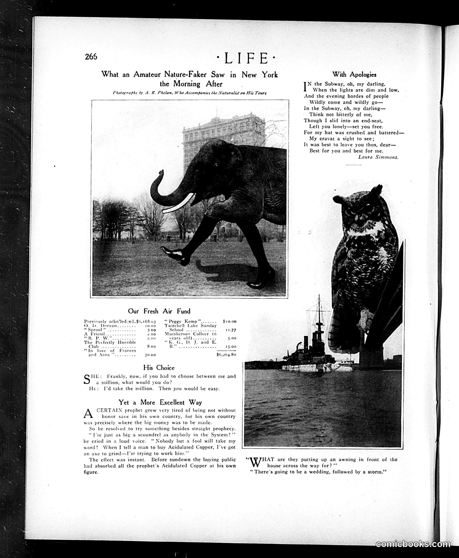 Life — September 10, 1908 — page 6: Life, 1908-09-10