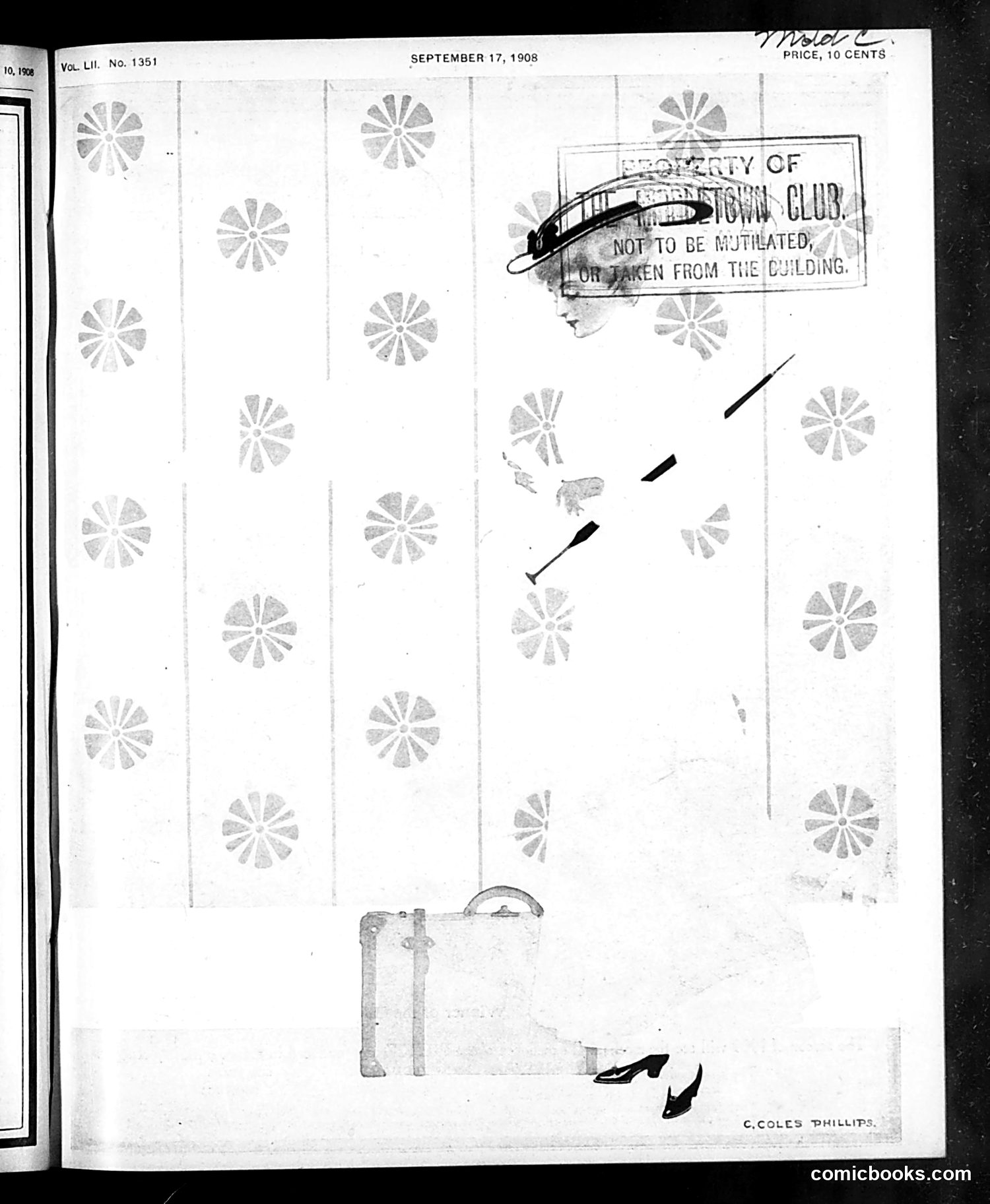 Life — September 17, 1908 — page 1: Life, 1908-09-17
