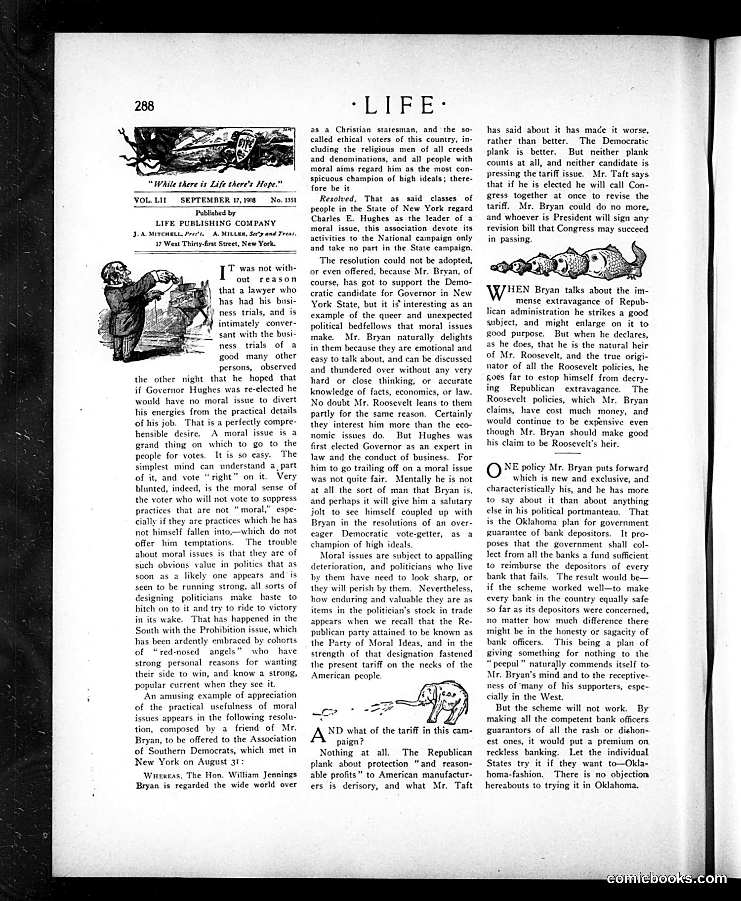 Life — September 17, 1908 — page 6: Life, 1908-09-17