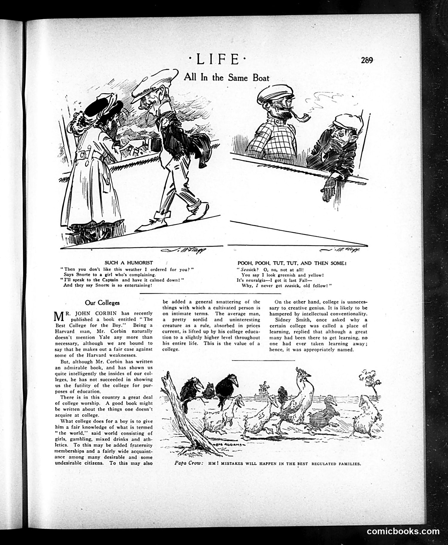Life — September 17, 1908 — page 7: Life, 1908-09-17