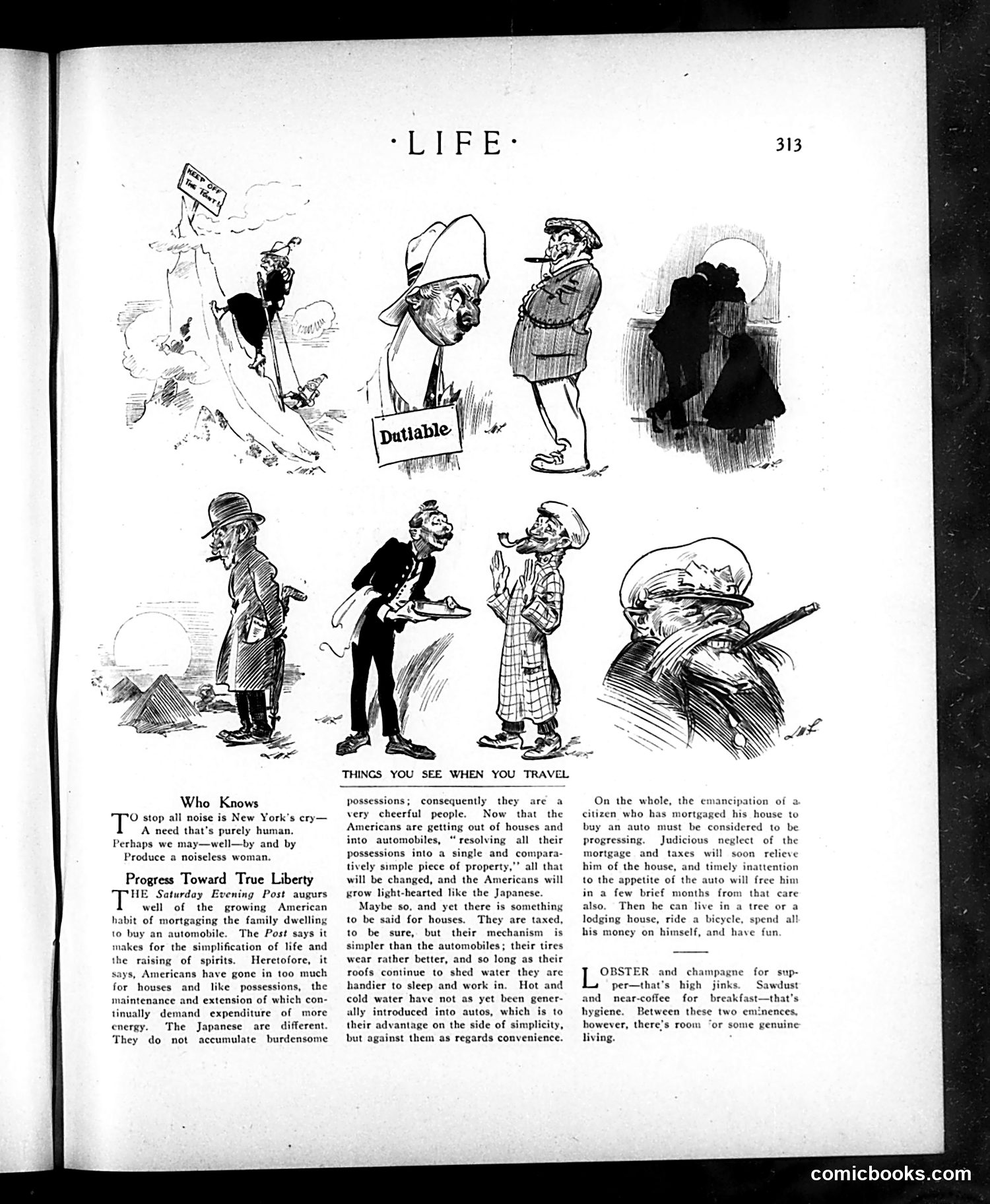 Life — September 24, 1908 — page 7: Life, 1908-09-24