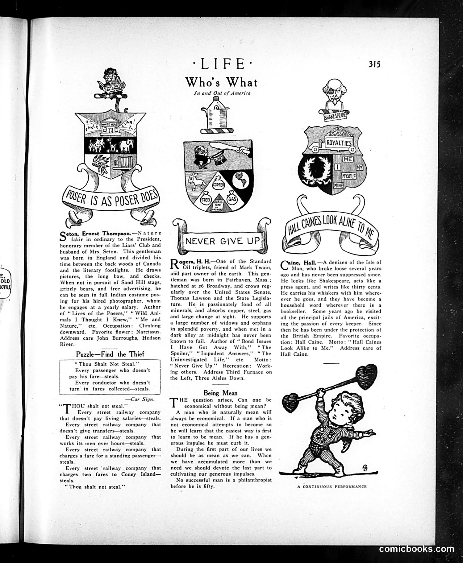 Life — September 24, 1908 — page 9: Life, 1908-09-24