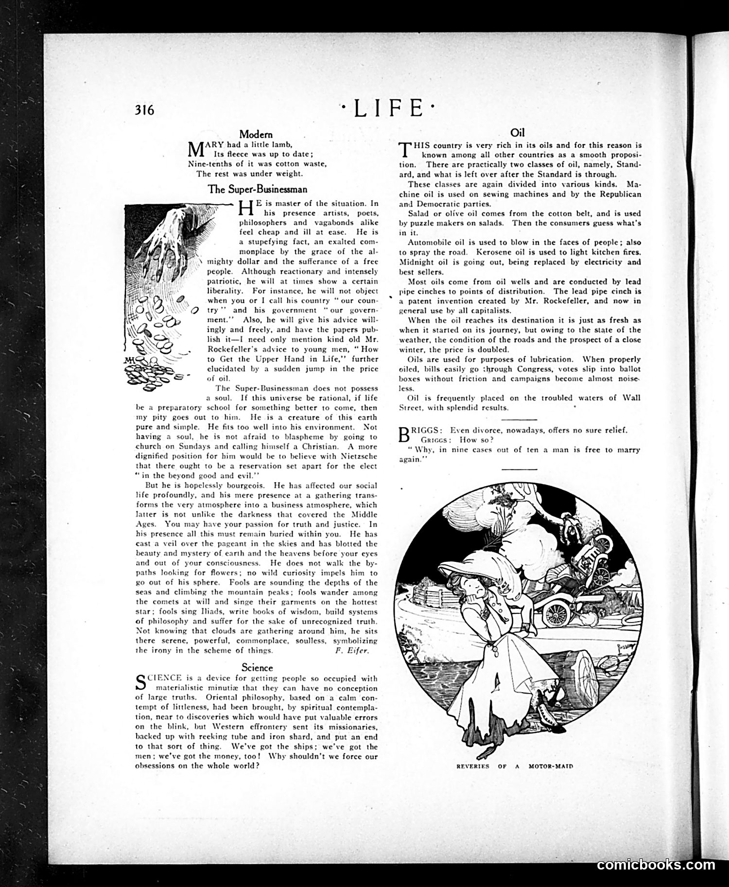 Life — September 24, 1908 — page 10: Life, 1908-09-24