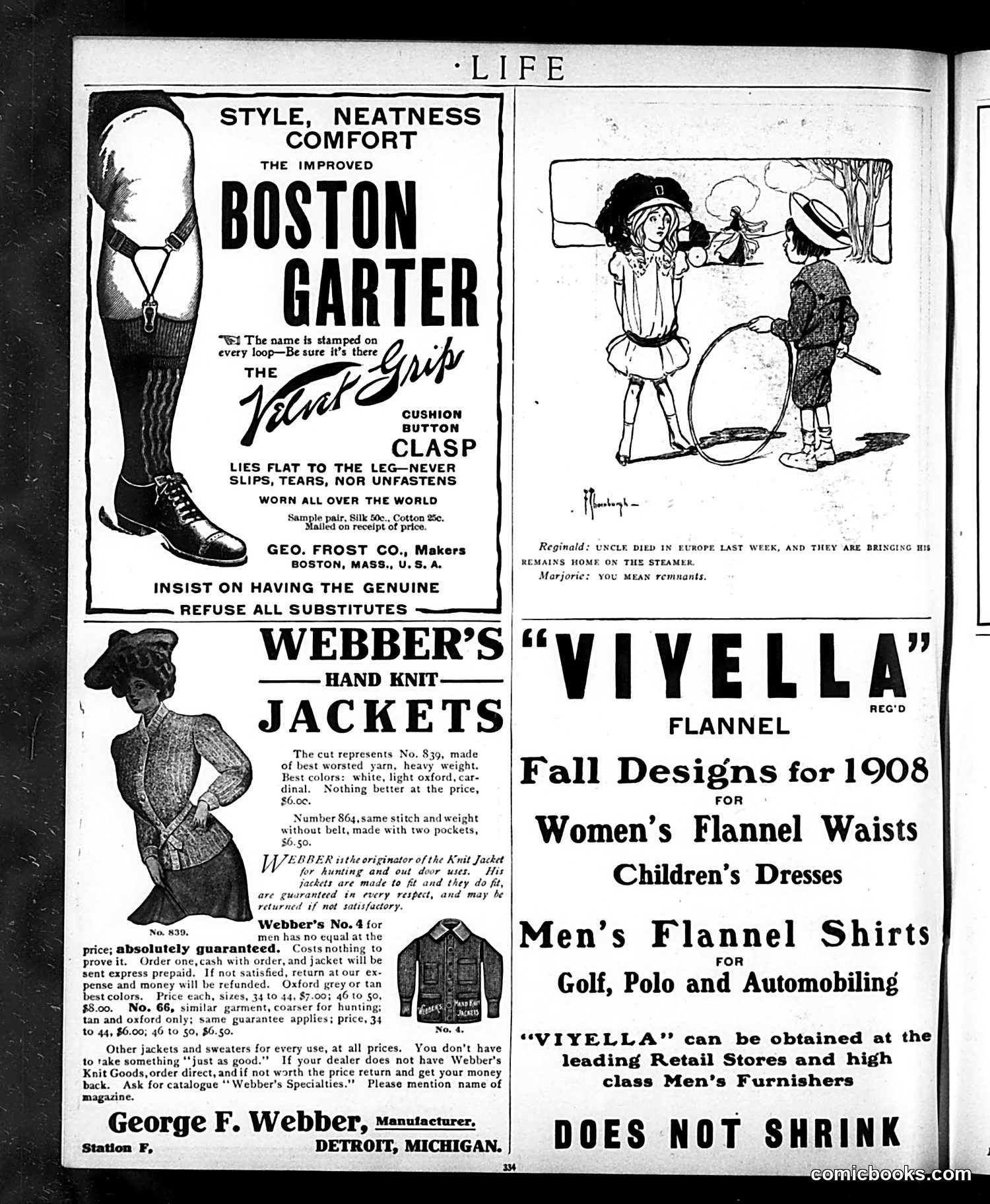 Life — October 1, 1908 — page 4: Life, 1908-10-01