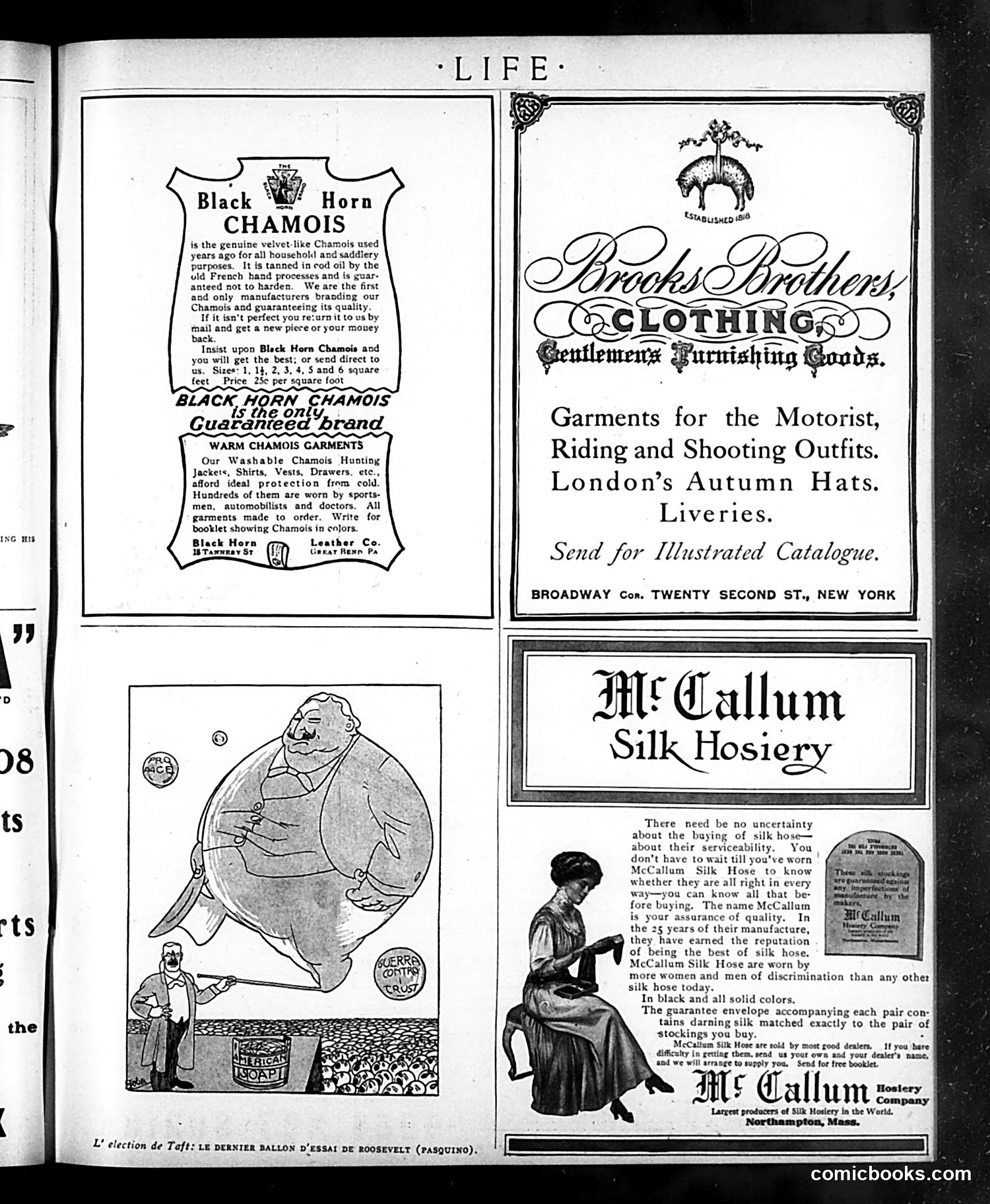 Life — October 1, 1908 — page 5: Life, 1908-10-01
