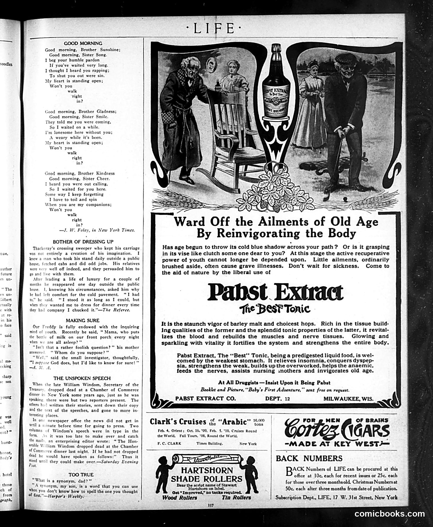 Life — October 1, 1908 — page 7: Life, 1908-10-01
