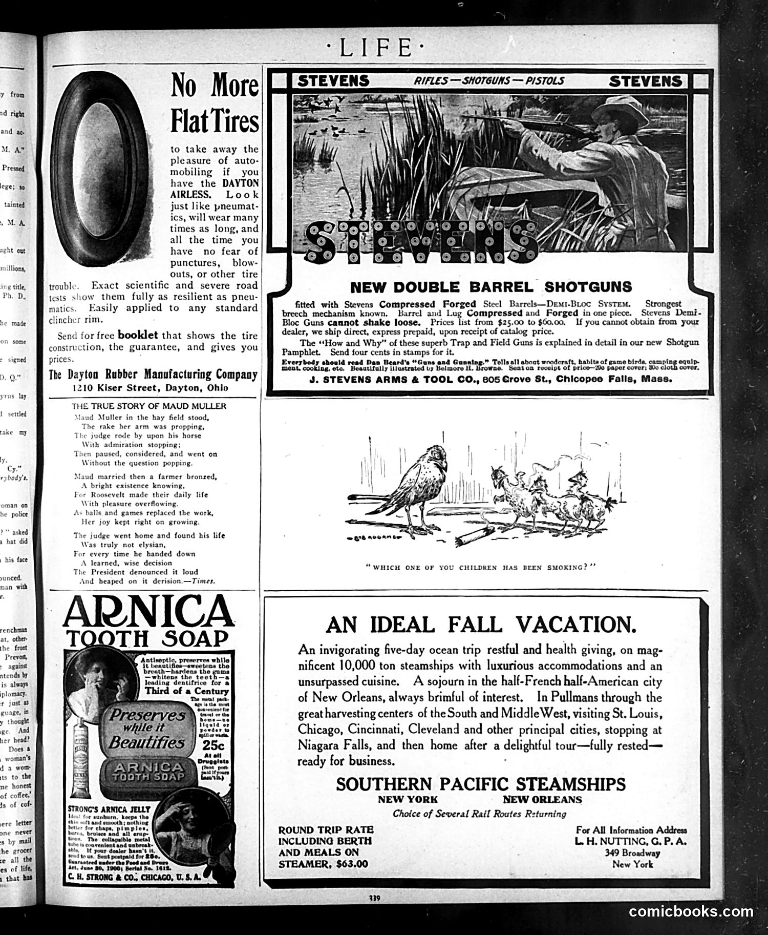 Life — October 1, 1908 — page 9: Life, 1908-10-01