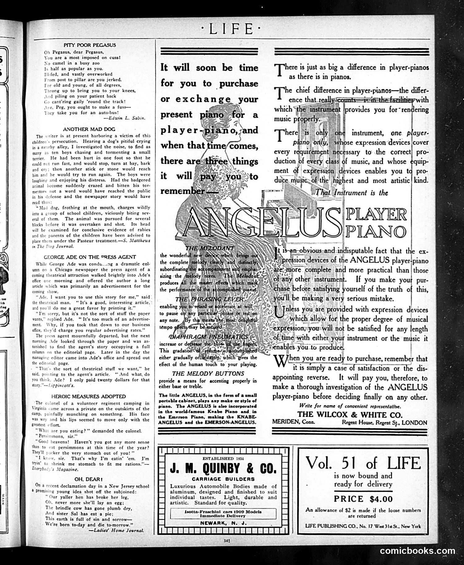 Life — October 1, 1908 — page 11: Life, 1908-10-01