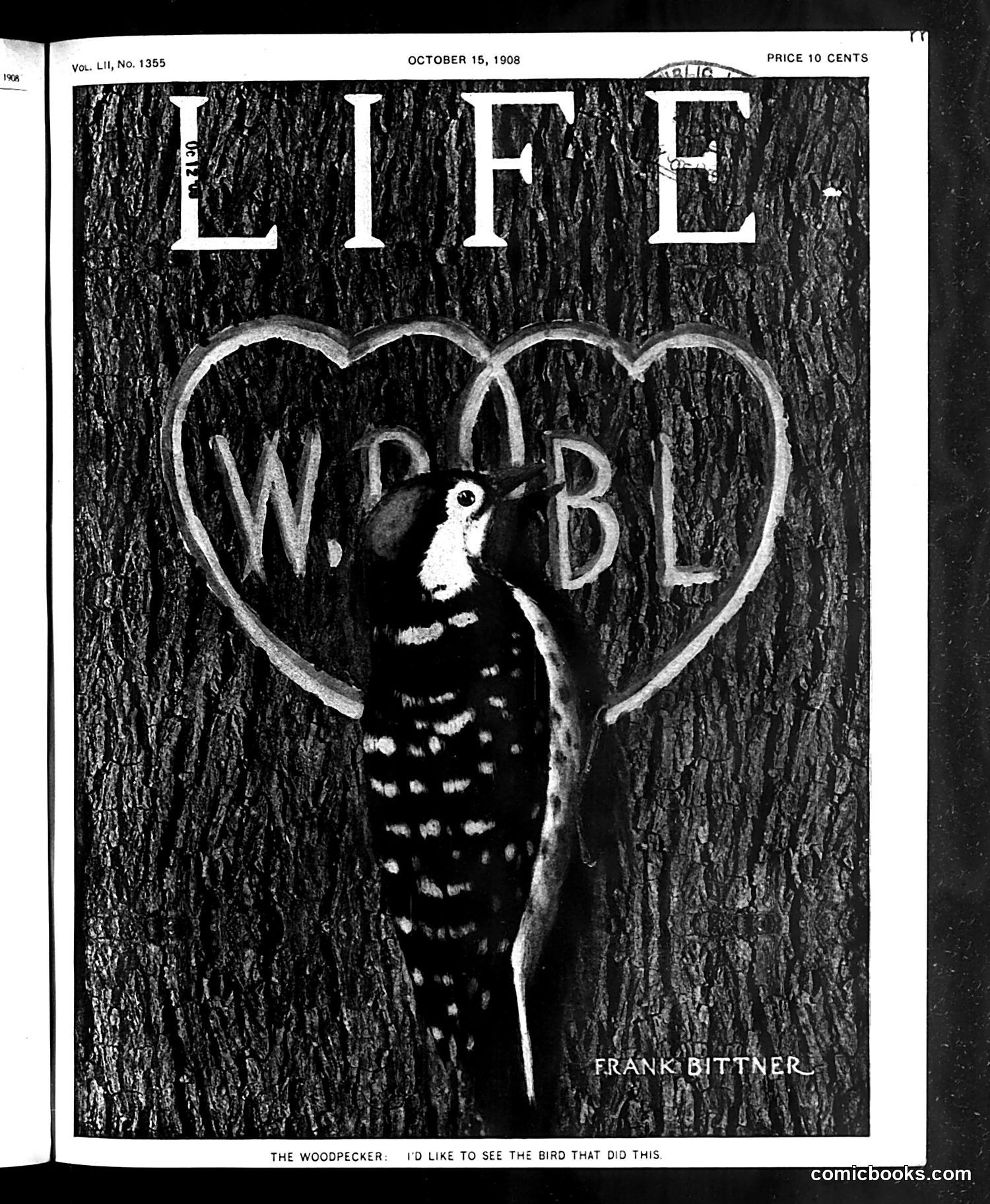 Life — October 15, 1908 — page 1: Life, 1908-10-15