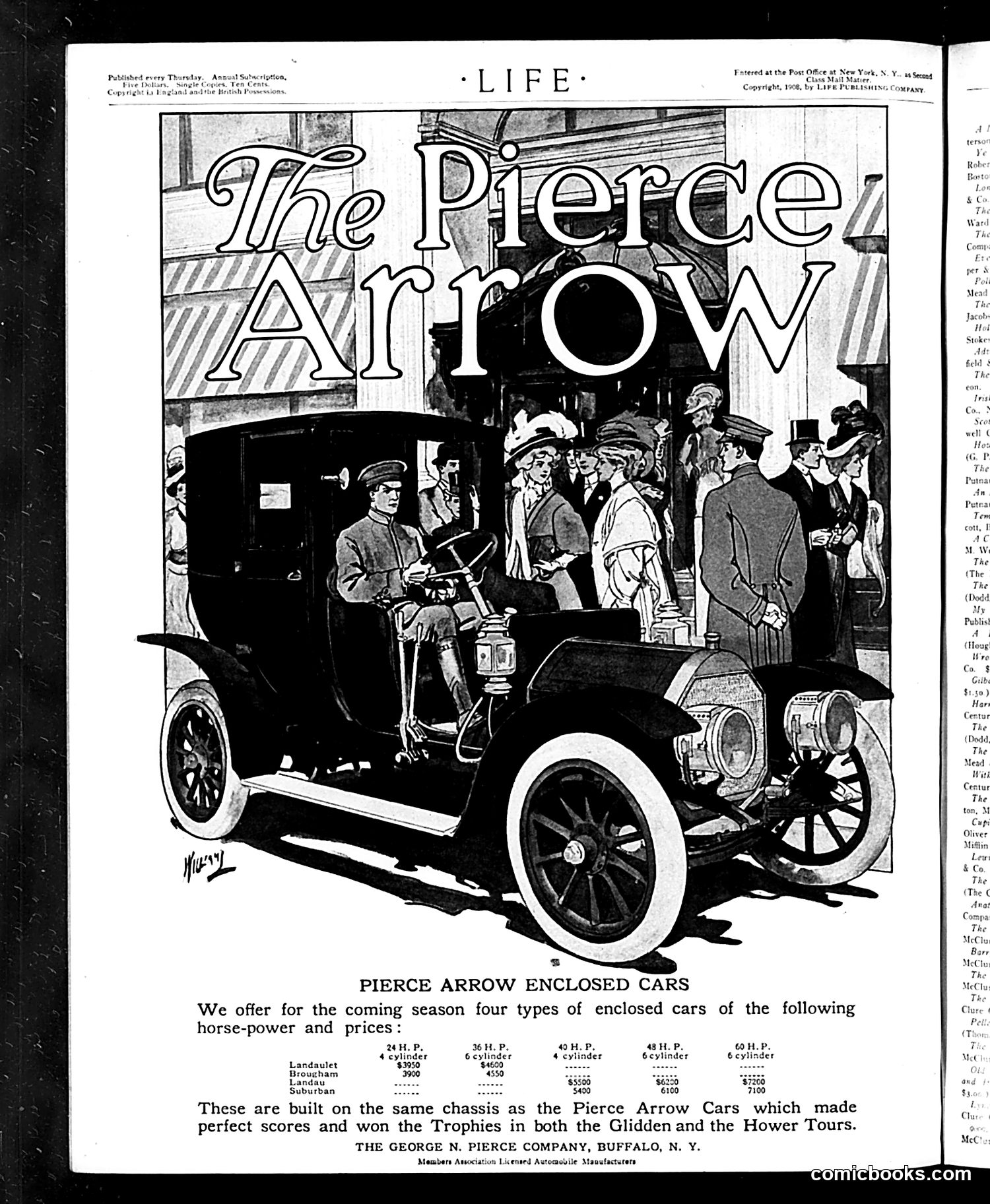 Life — October 15, 1908 — page 2: Life, 1908-10-15