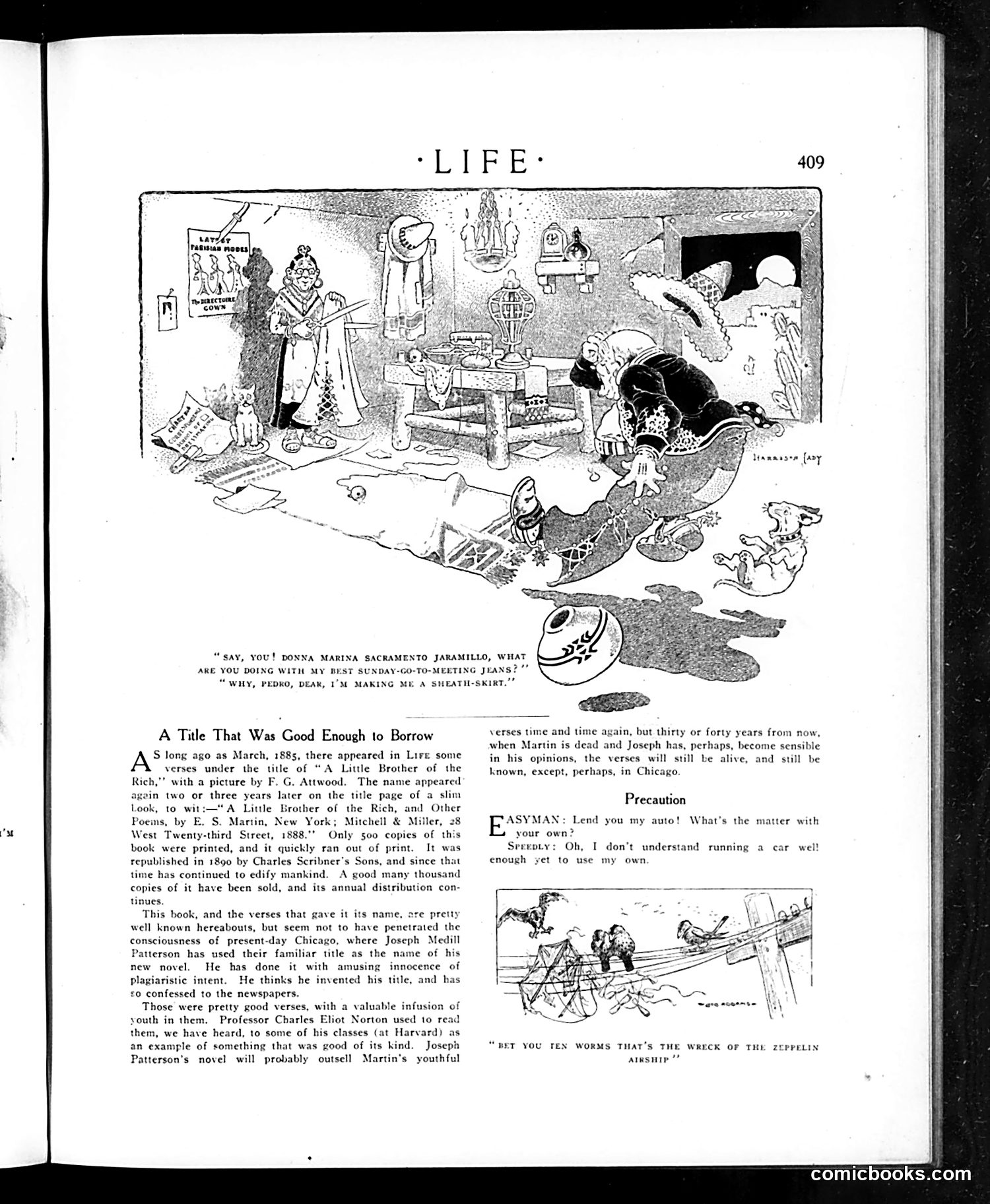 Life — October 15, 1908 — page 11: Life, 1908-10-15