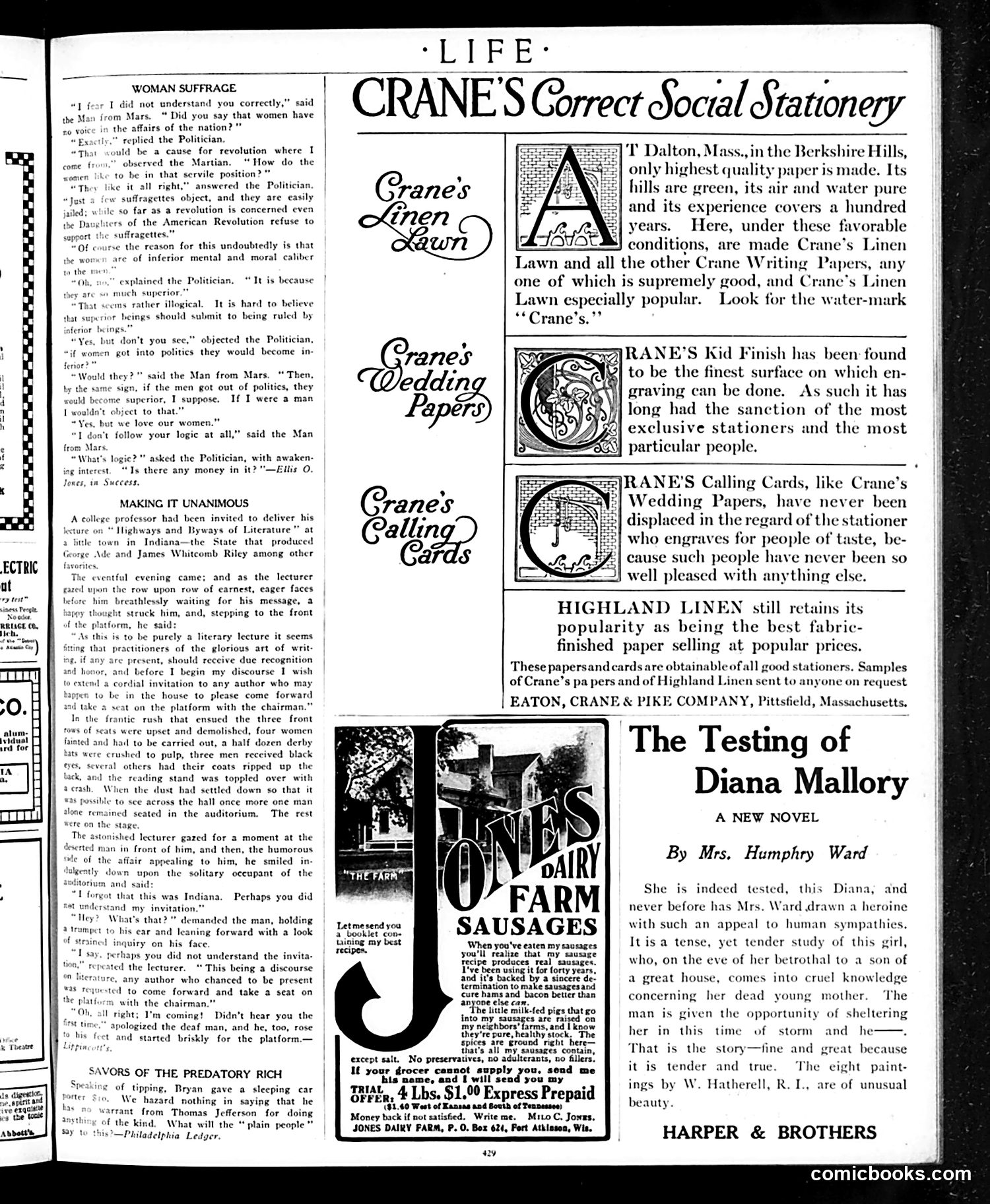 Life — October 22, 1908 — page 3: Life, 1908-10-22