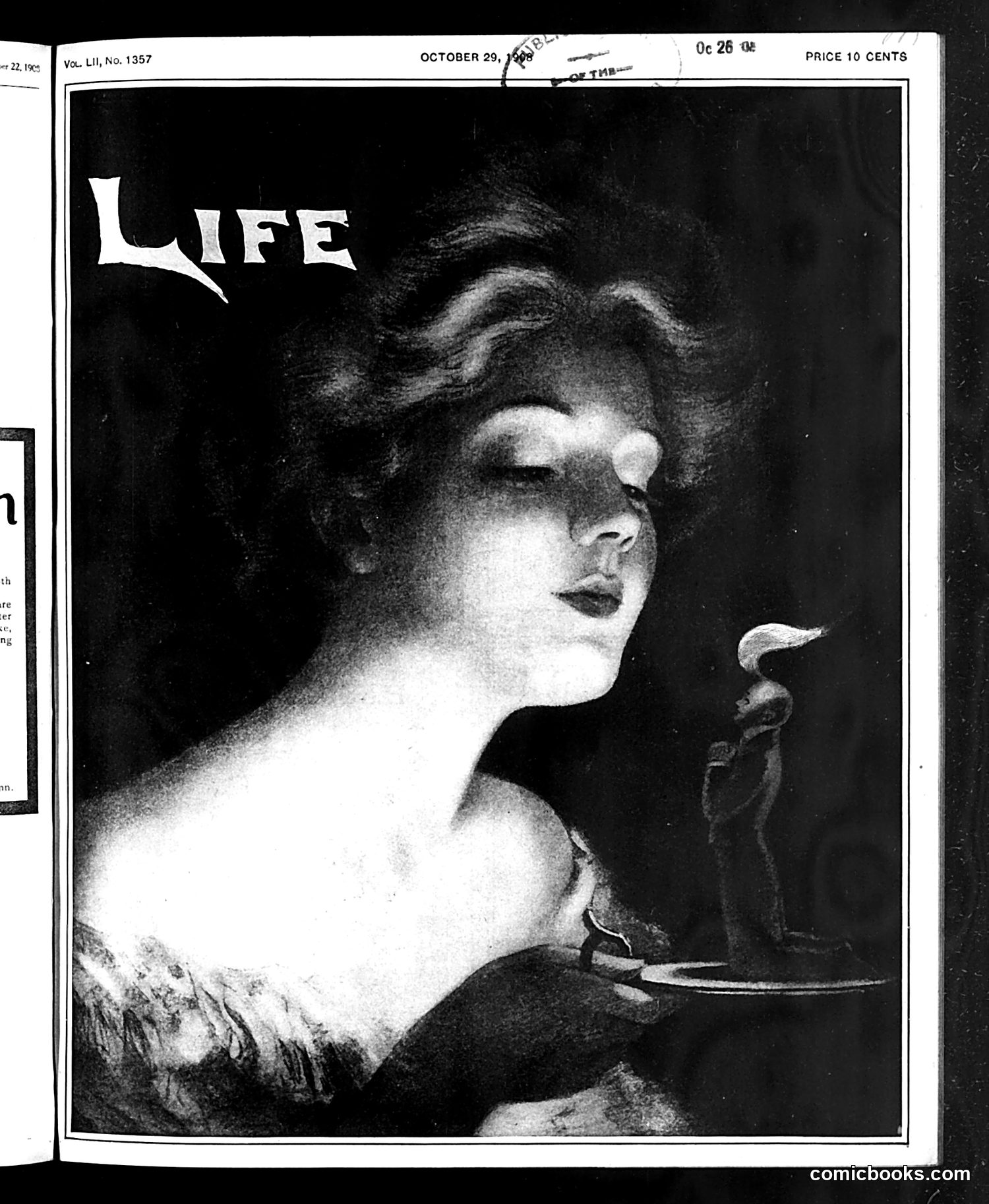 Life — October 29, 1908 — page 1: Life, 1908-10-29