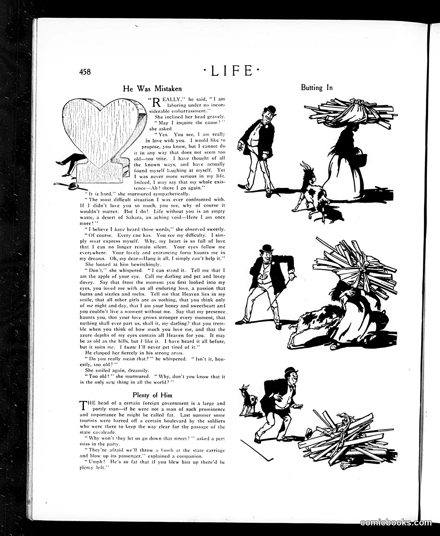 Life — October 29, 1908 — page 8: Life, 1908-10-29