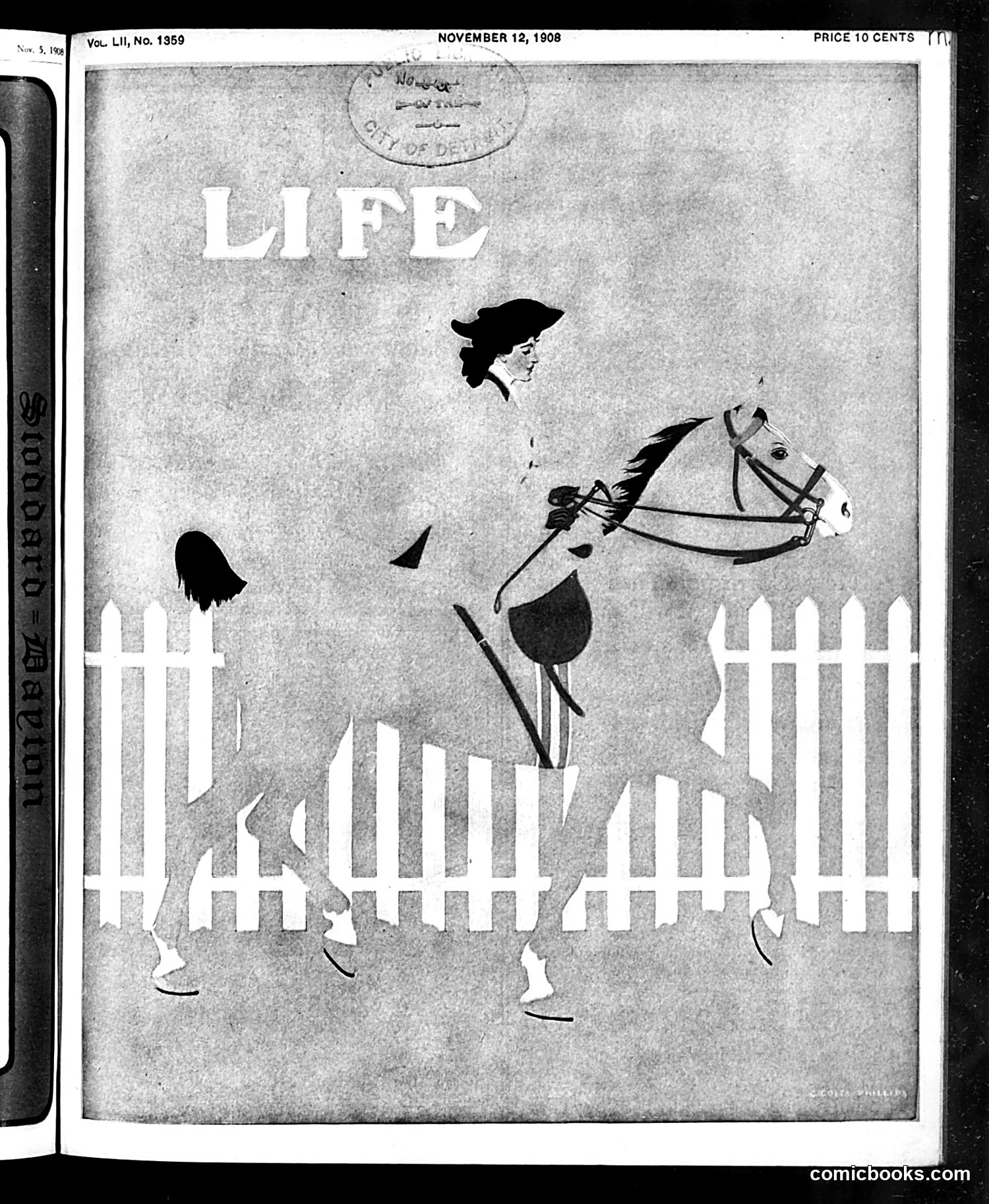 Life — November 12, 1908 — page 1: Life, 1908-11-12