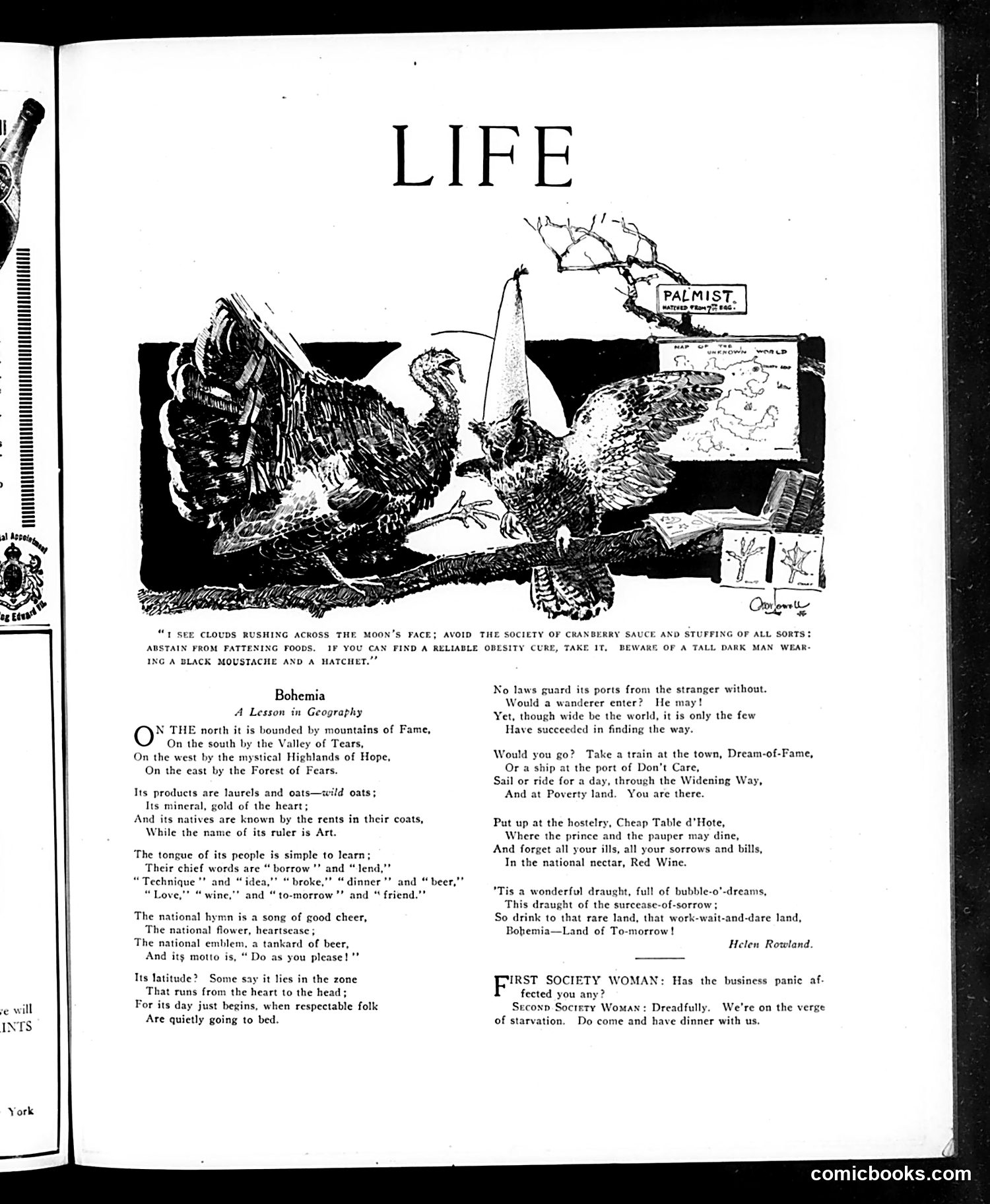 Life — November 12, 1908 — page 5: Life, 1908-11-12