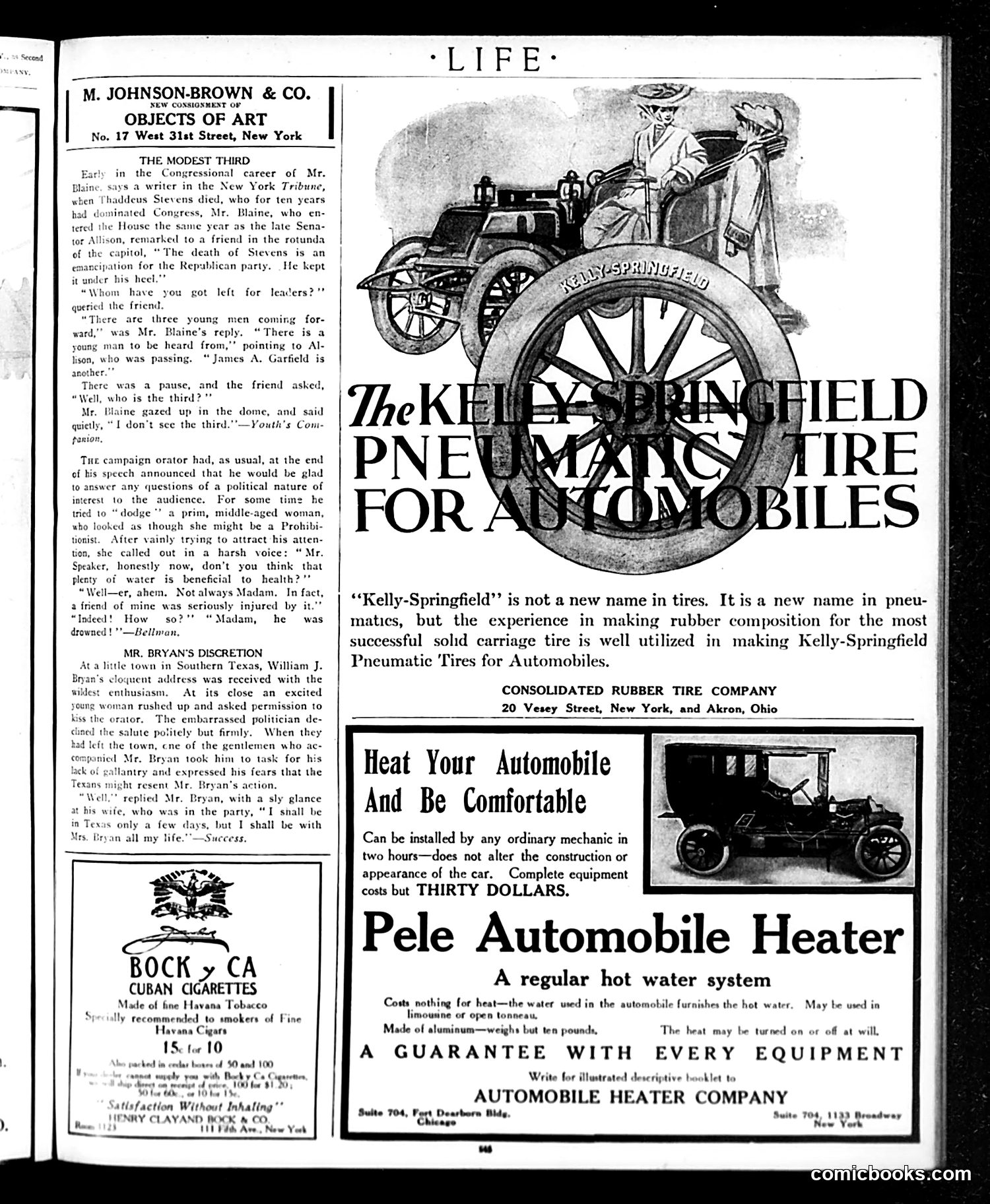 Life — November 19, 1908 — page 3: Life, 1908-11-19