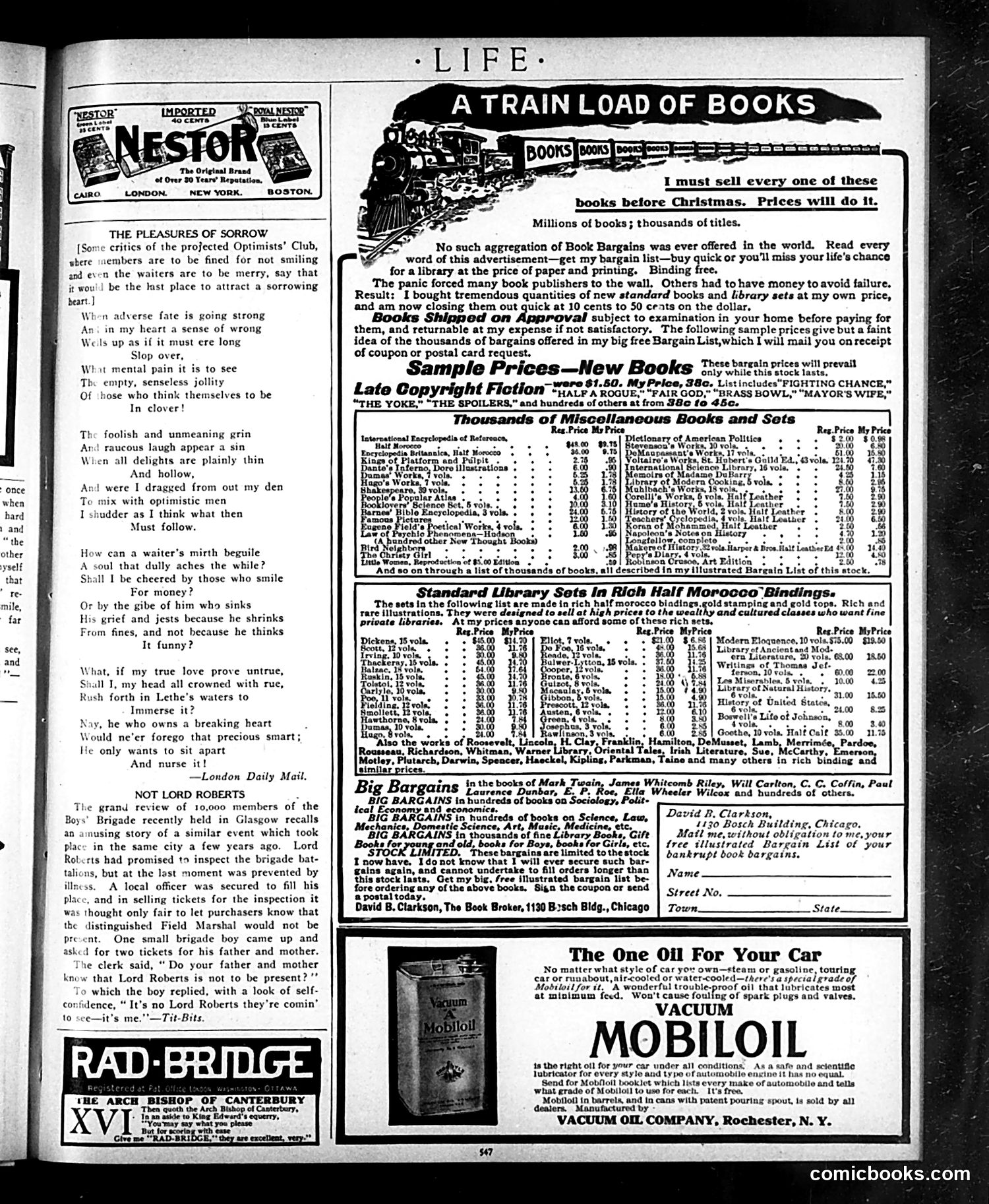Life — November 19, 1908 — page 5: Life, 1908-11-19