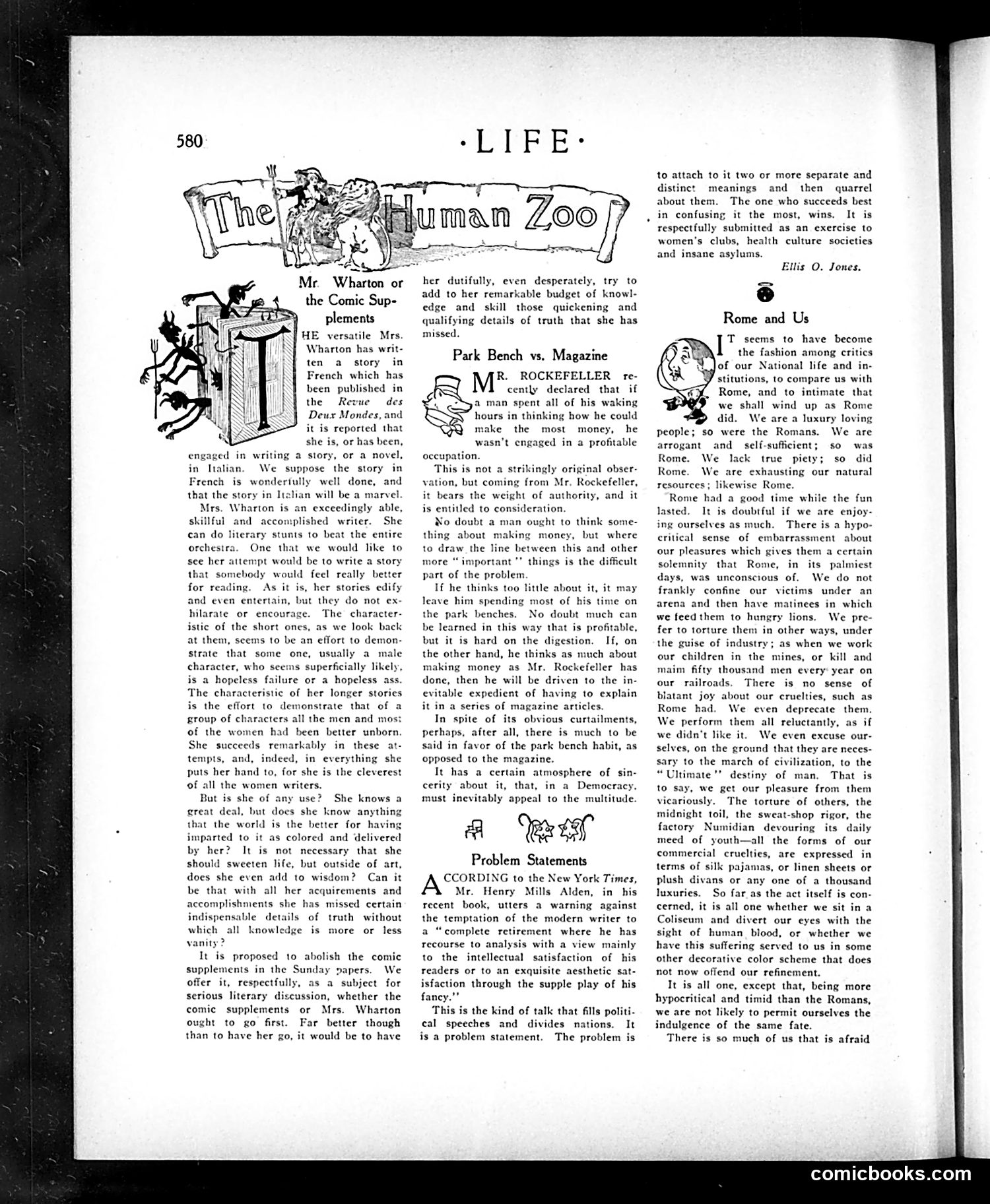 Life — November 26, 1908 — page 10: Life, 1908-11-26