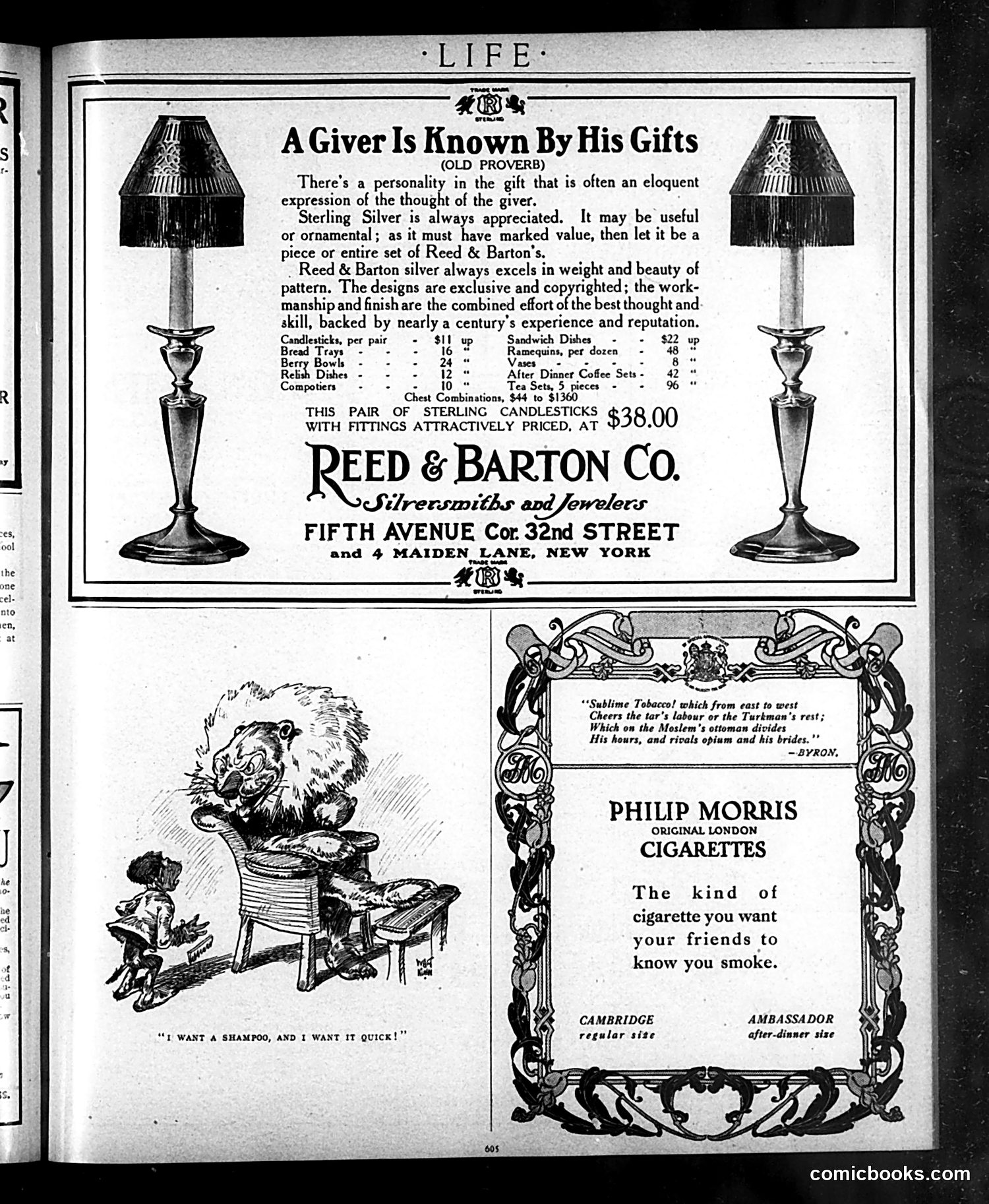 Life — December 3, 1908 — page 11: Life, 1908-12-03