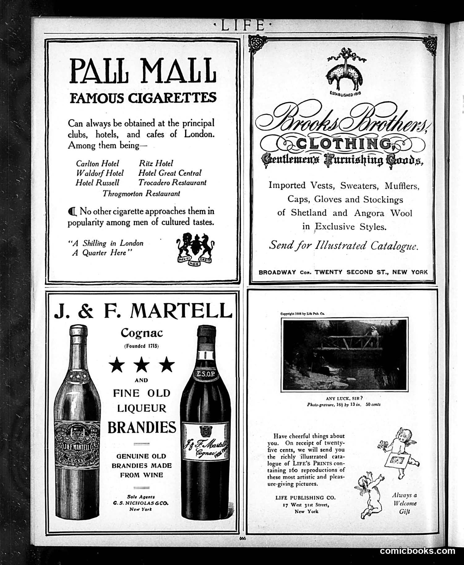 Life — December 10, 1908 — page 4: Life, 1908-12-10