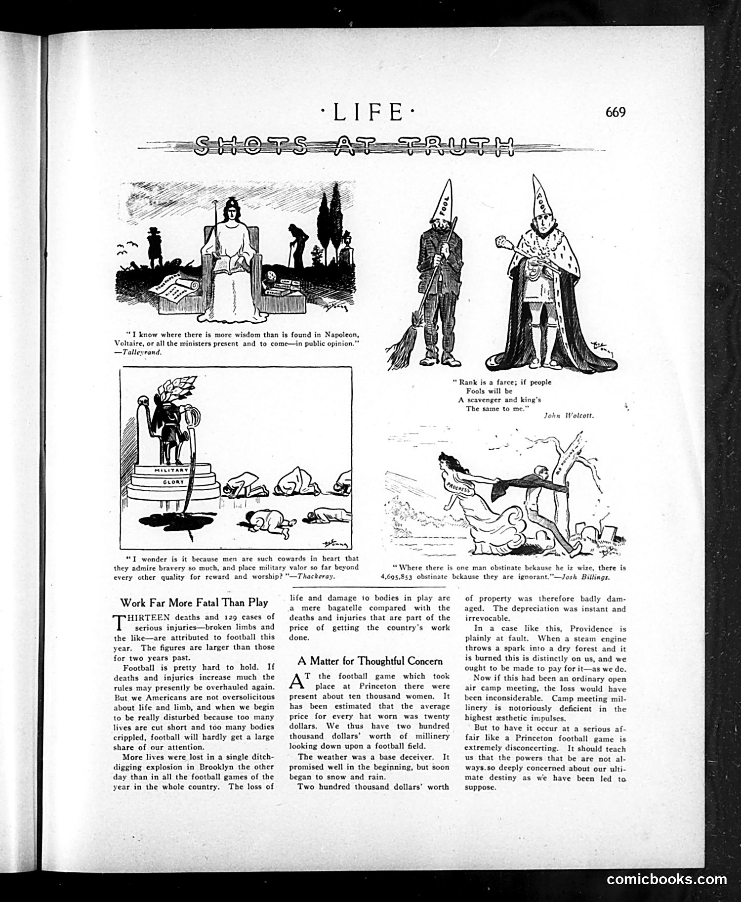 Life — December 10, 1908 — page 7: Life, 1908-12-10