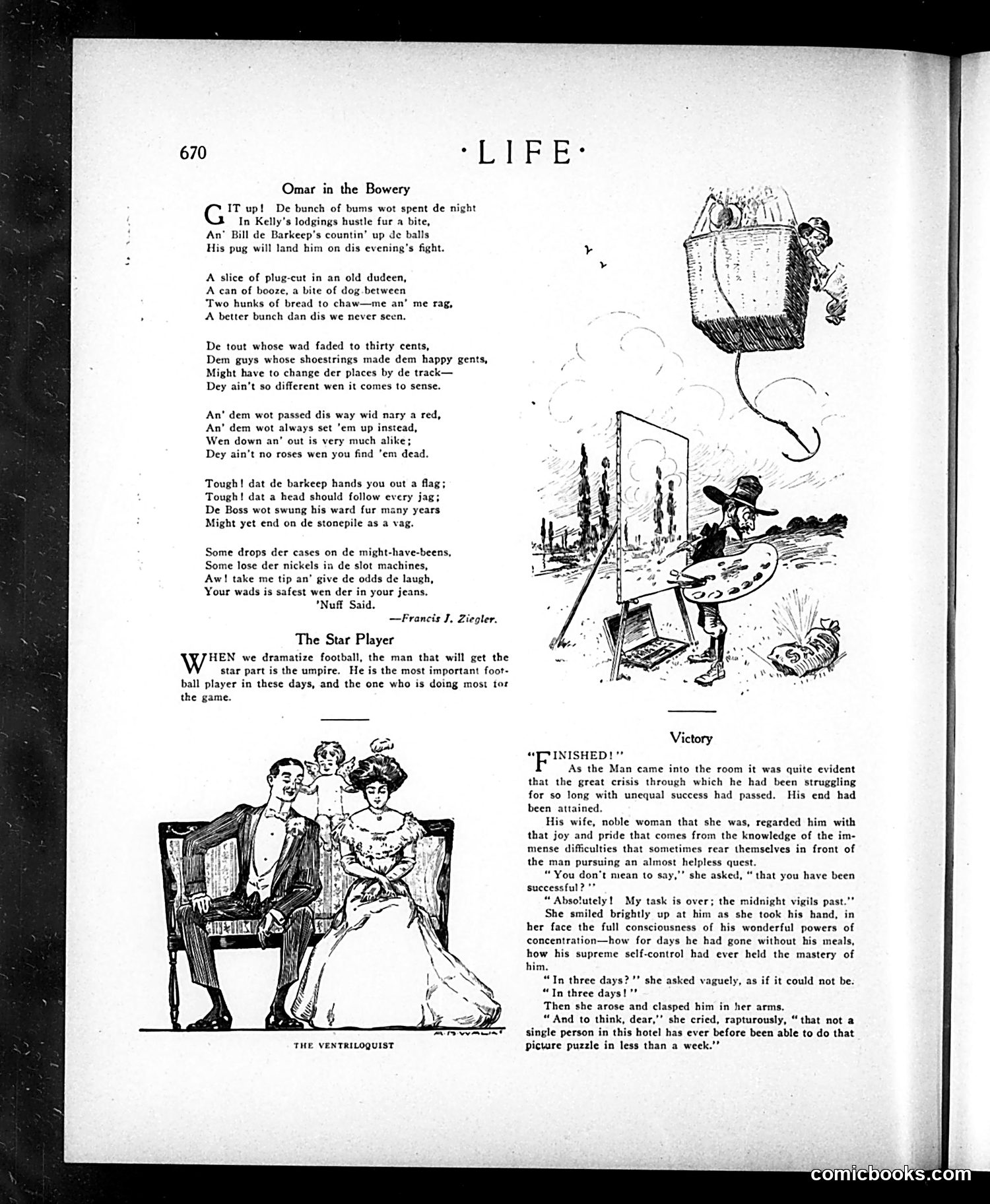 Life — December 10, 1908 — page 8: Life, 1908-12-10