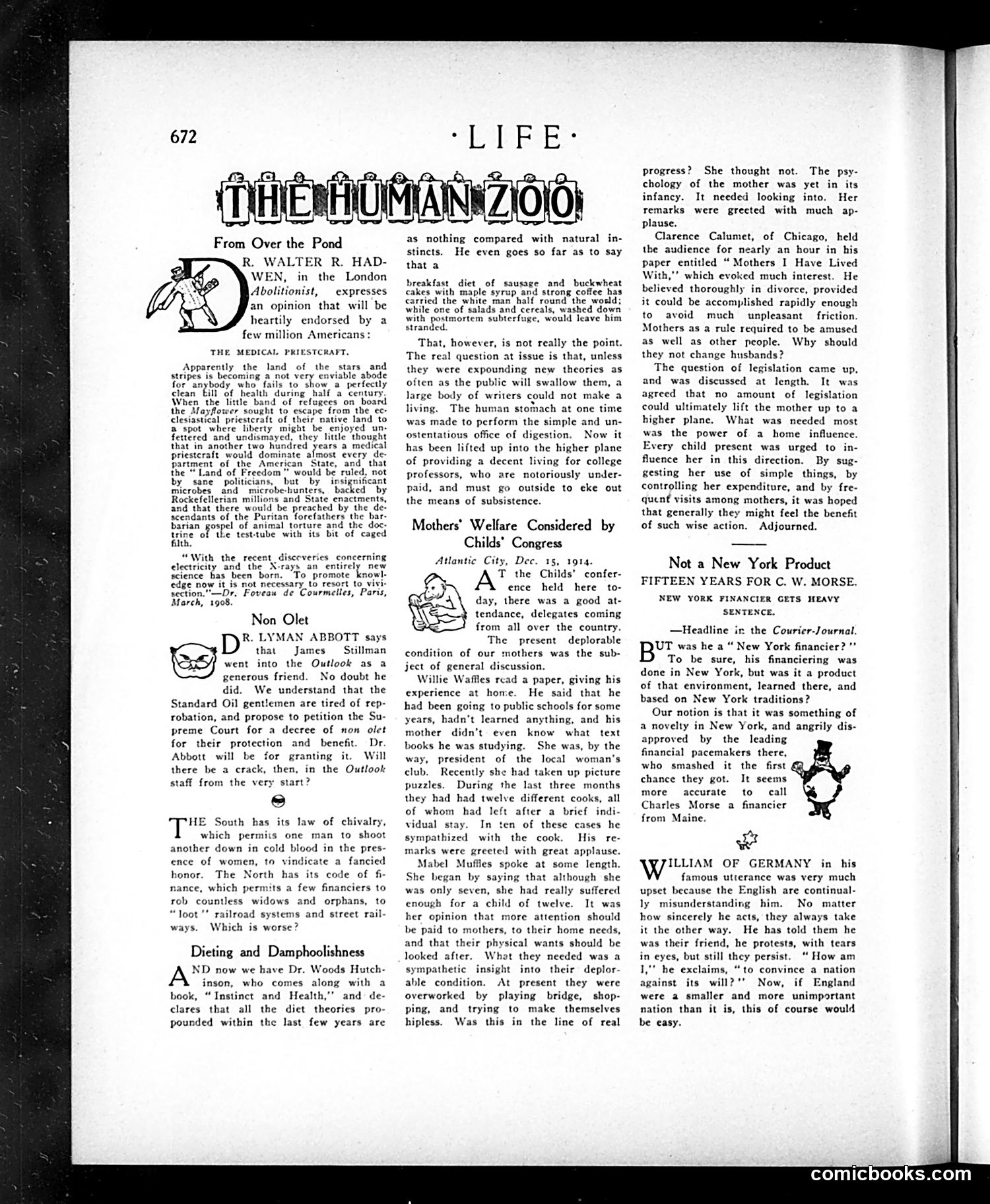 Life — December 10, 1908 — page 10: Life, 1908-12-10