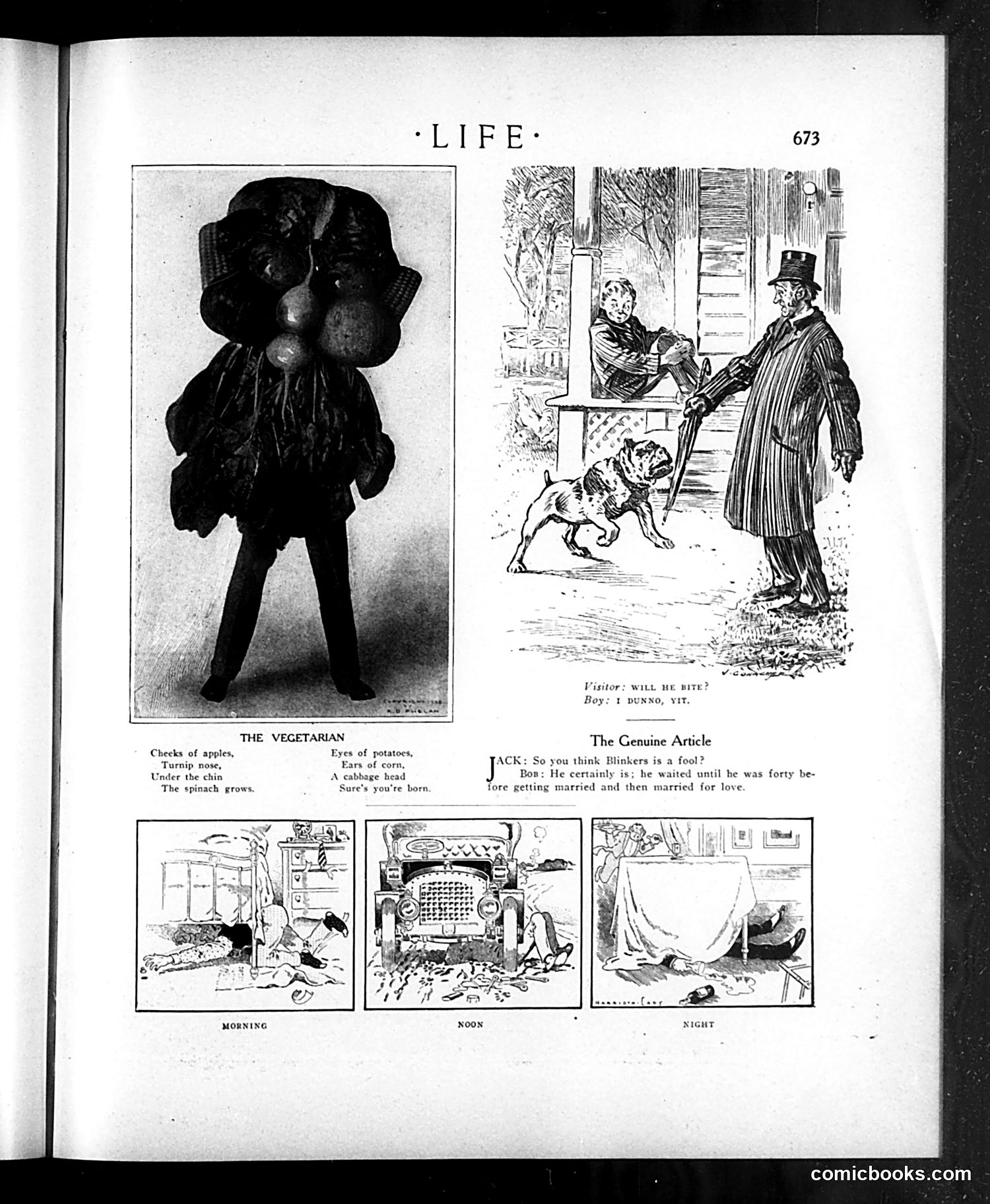 Life — December 10, 1908 — page 11: Life, 1908-12-10