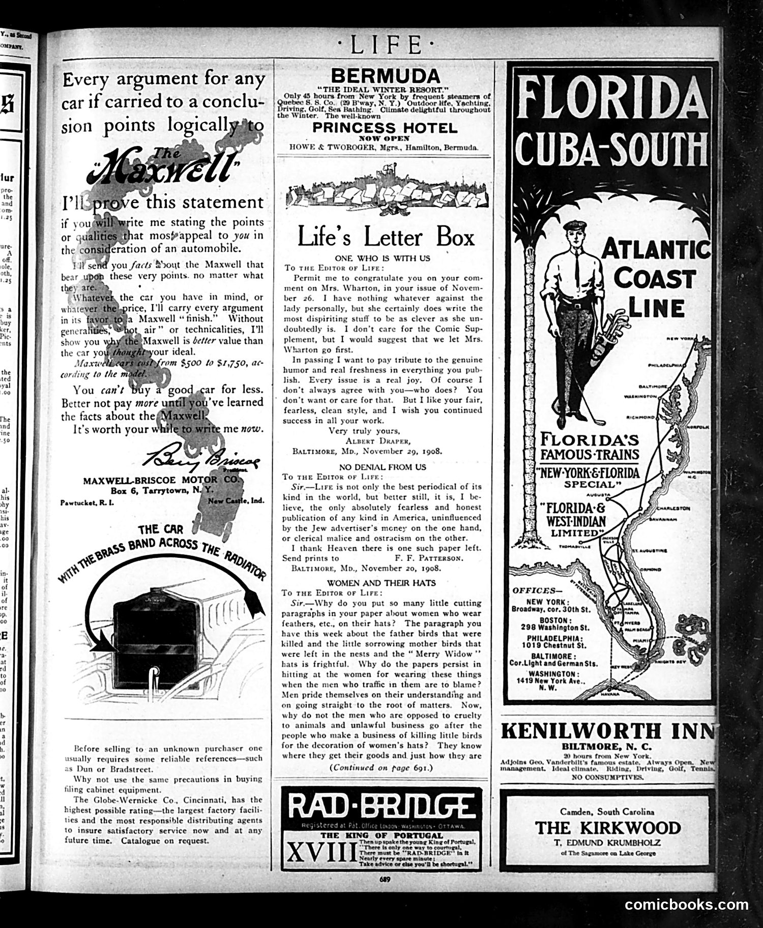 Life — December 17, 1908 — page 3: Life, 1908-12-17