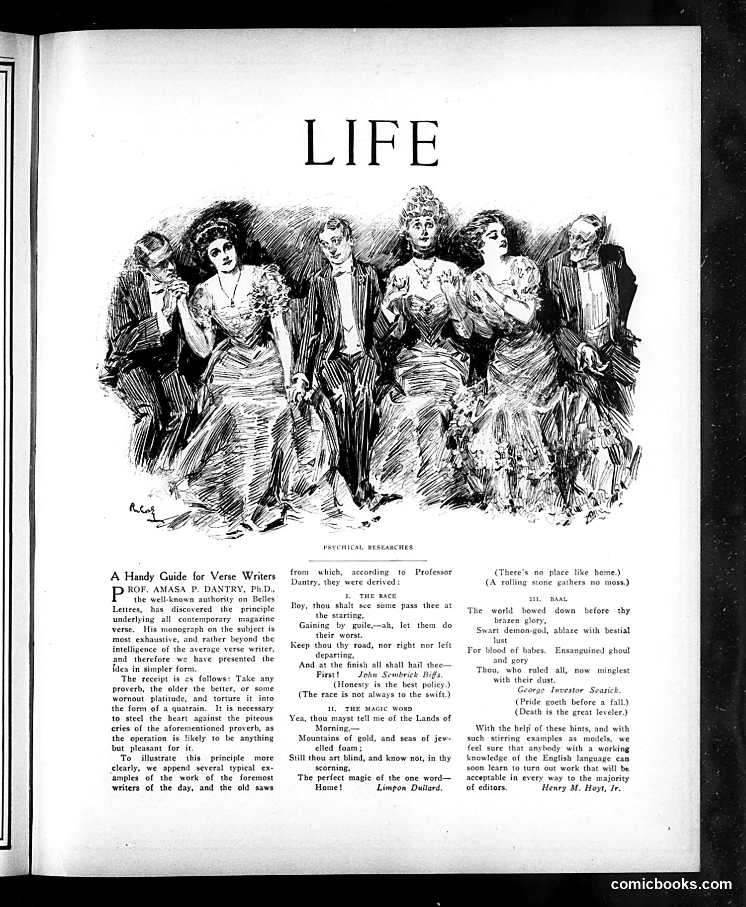 Life — December 17, 1908 — page 7: Life, 1908-12-17