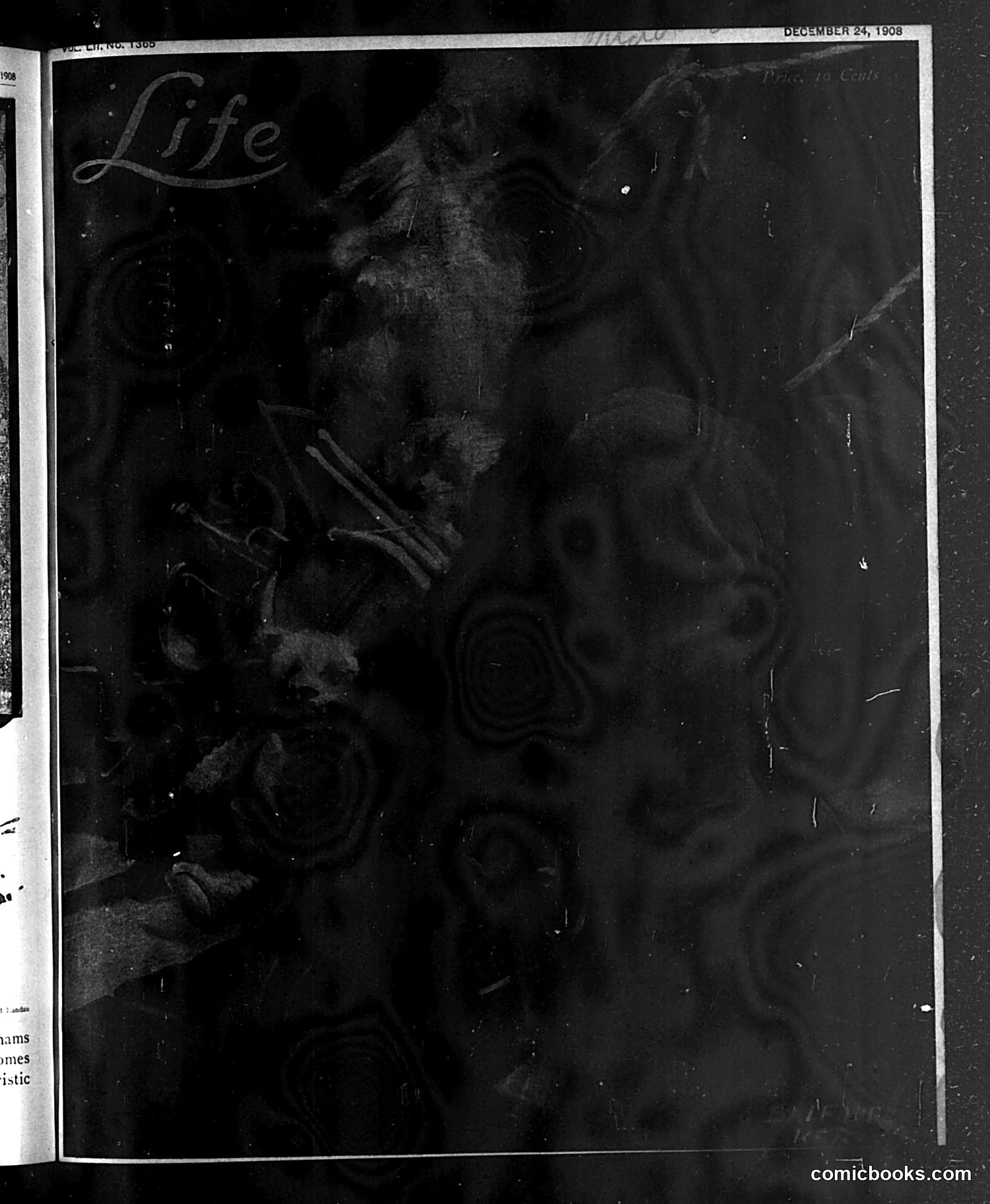Life — December 24, 1908 — page 1: Life, 1908-12-24