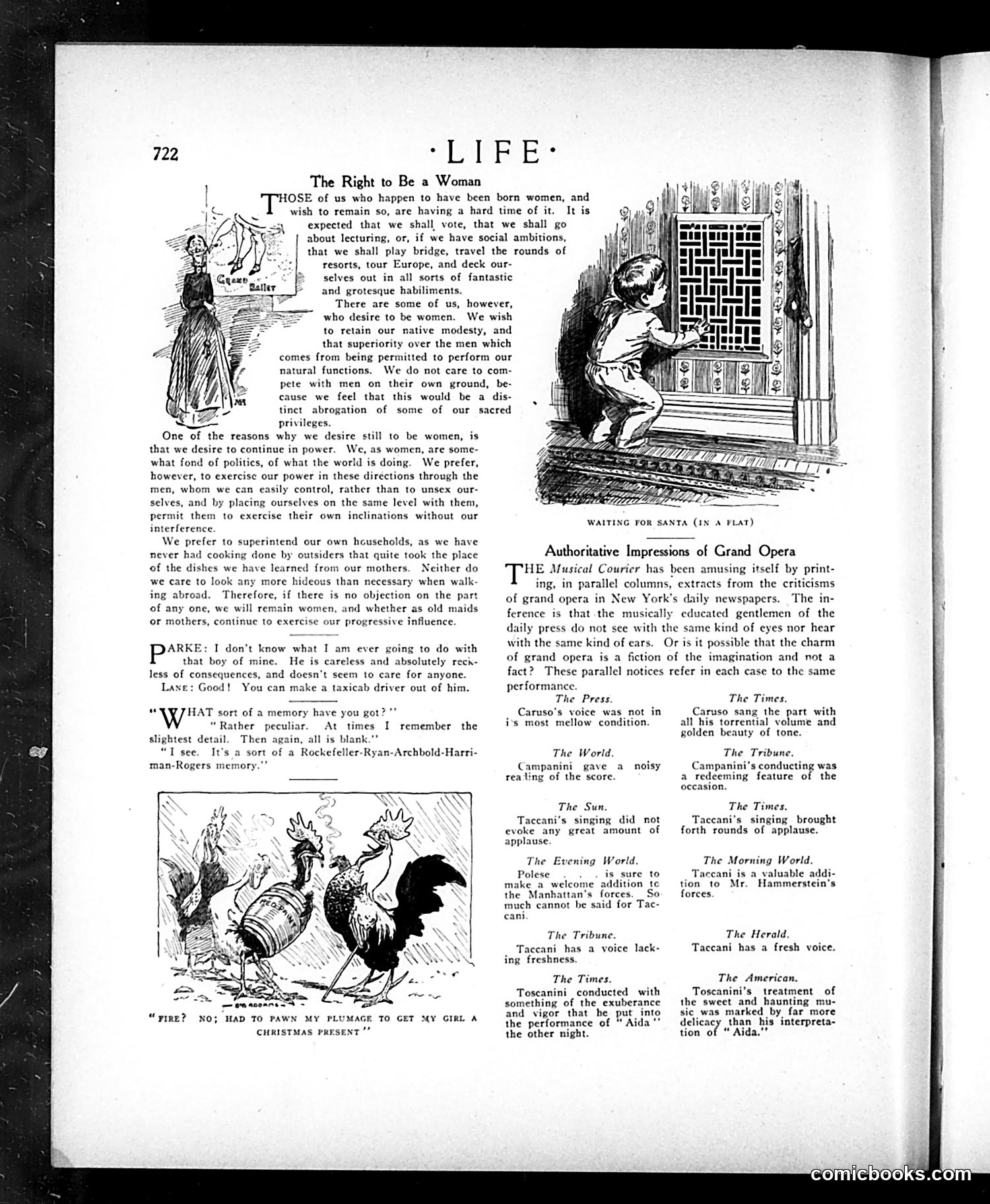 Life — December 24, 1908 — page 8: Life, 1908-12-24