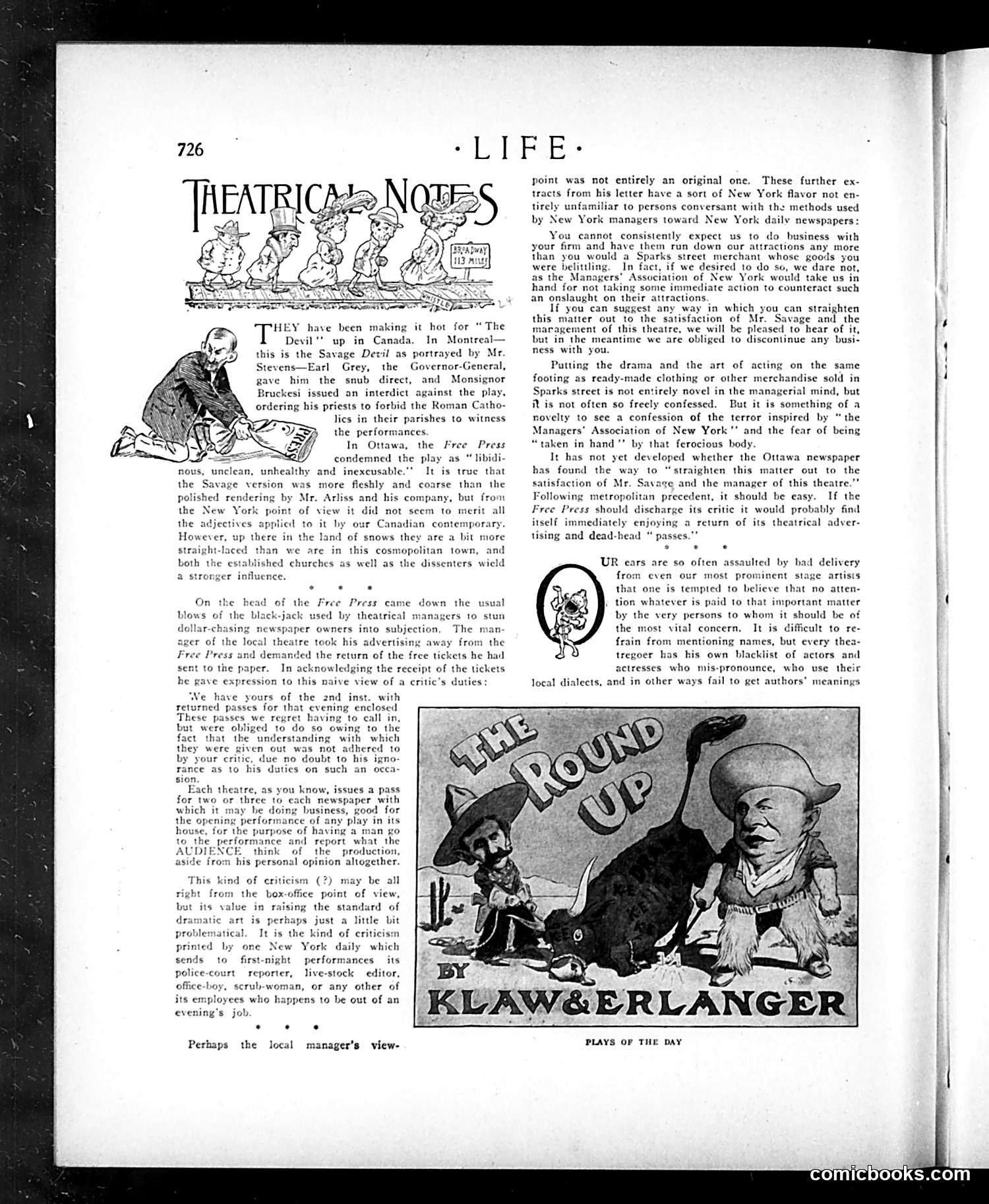 Life — December 24, 1908 — page 12: Life, 1908-12-24