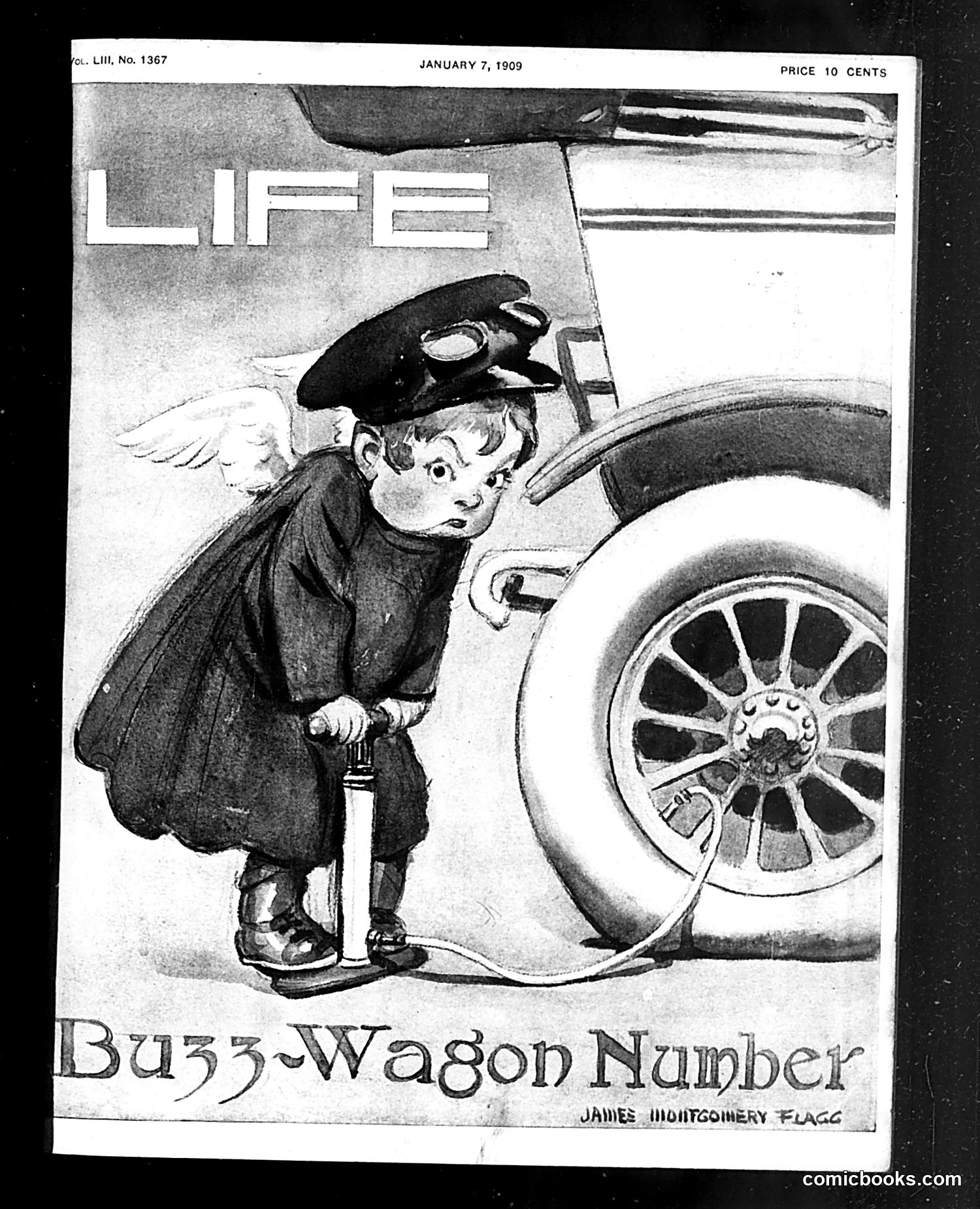 Life — January 7, 1909 — page 1: Life, 1909-01-07