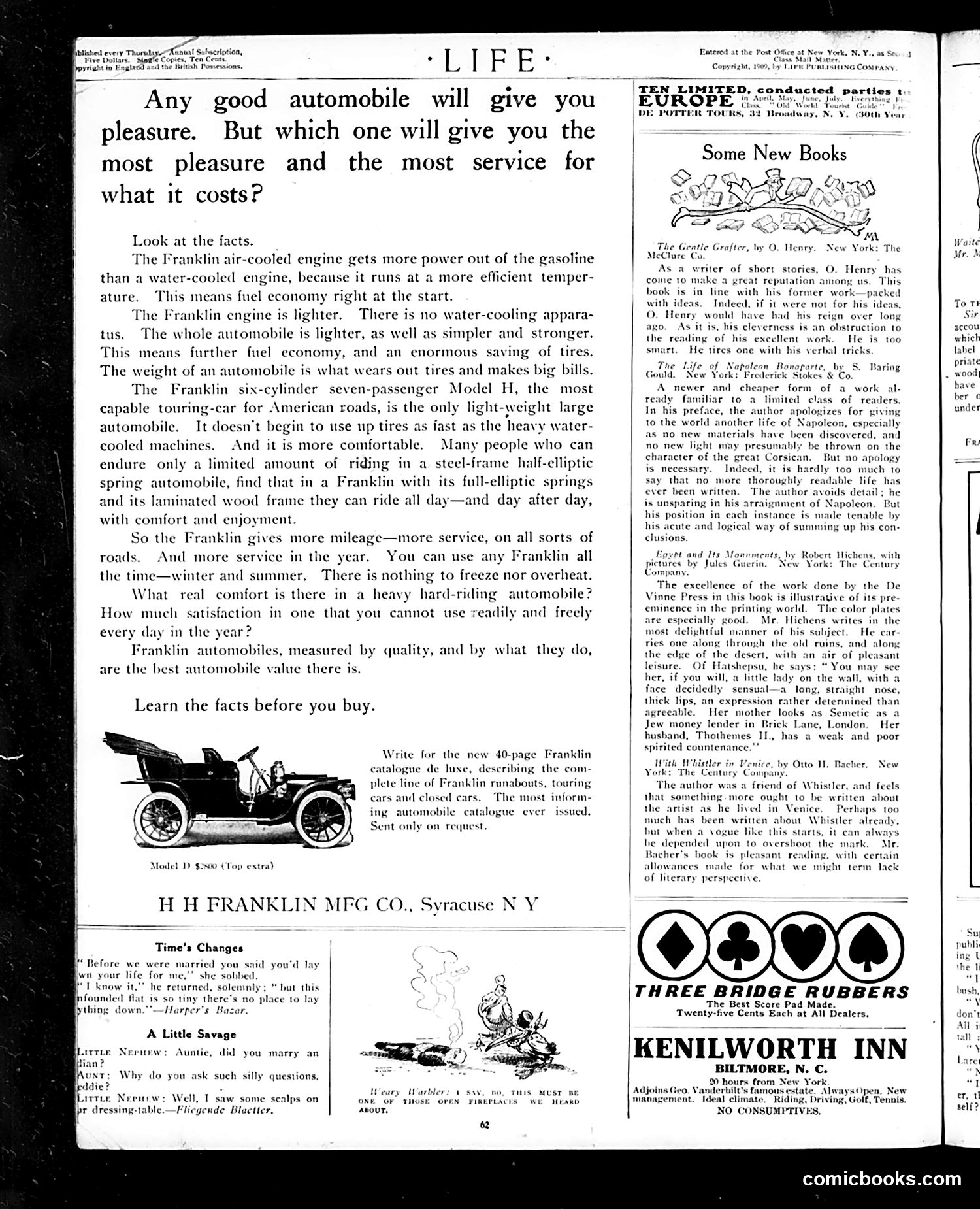Life — January 14, 1909 — page 2: Life, 1909-01-14