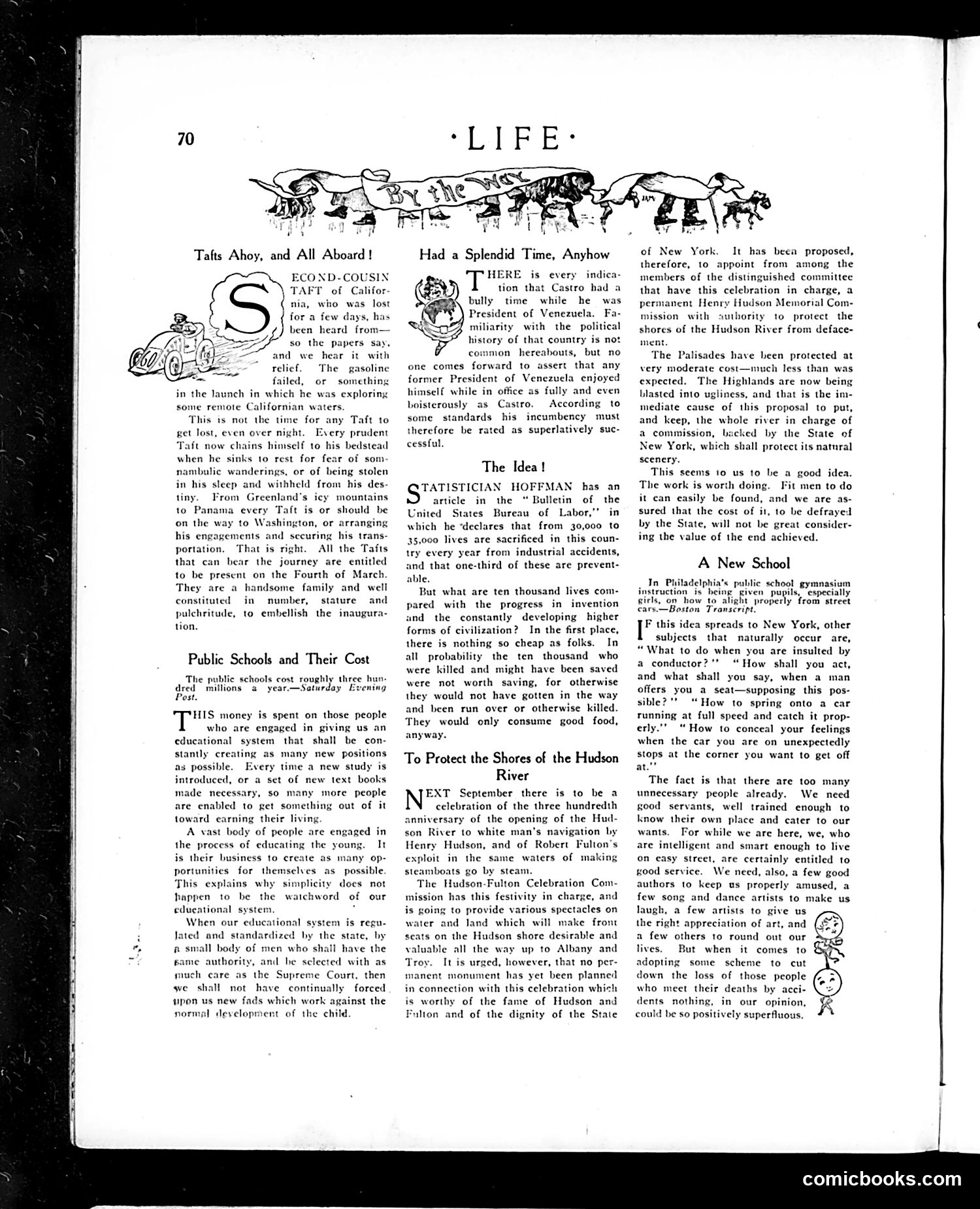 Life — January 14, 1909 — page 10: Life, 1909-01-14