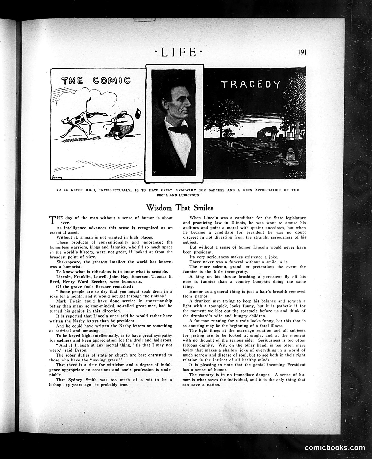 Life — February 11, 1909 — page 7: Life, 1909-02-11