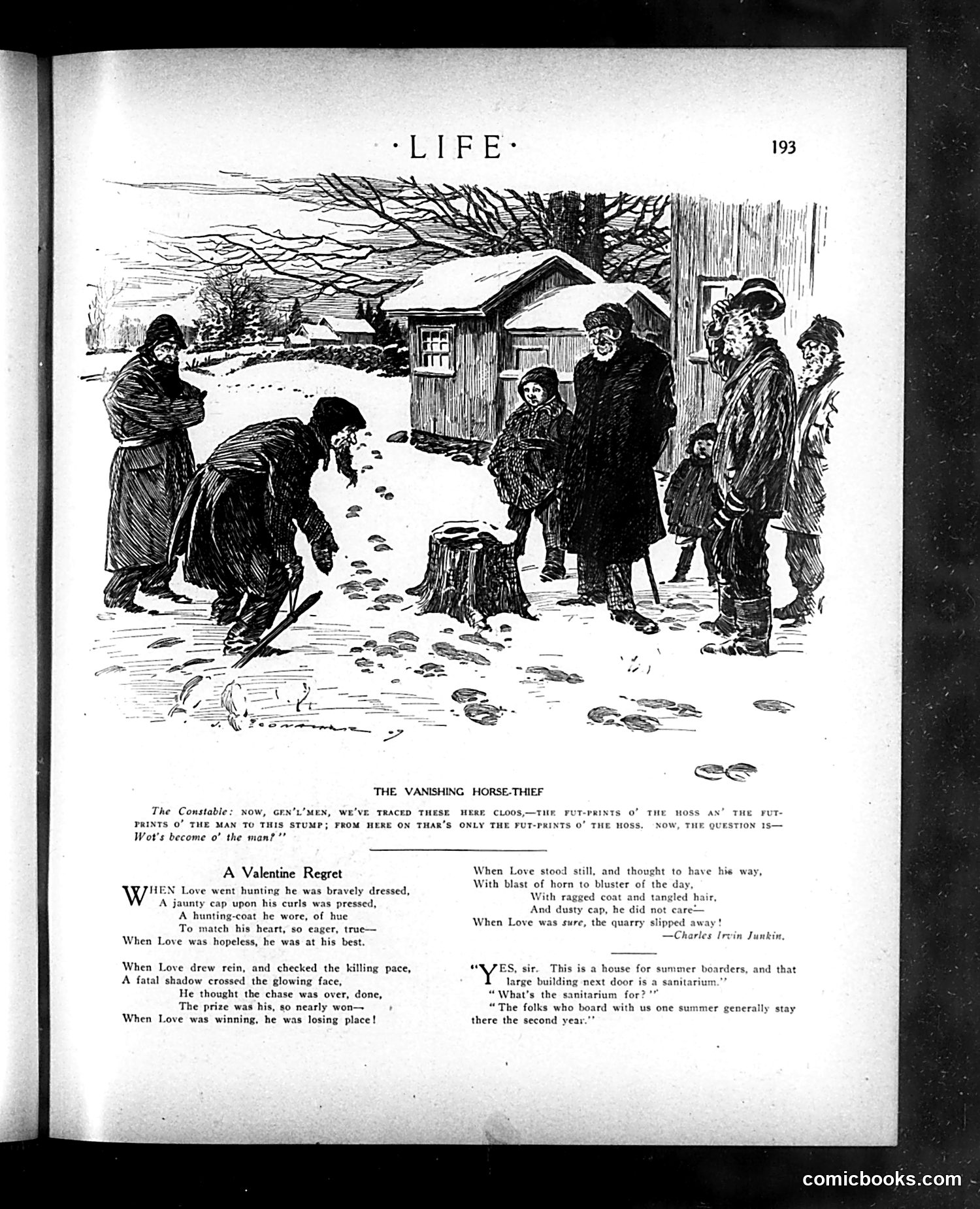 Life — February 11, 1909 — page 9: Life, 1909-02-11