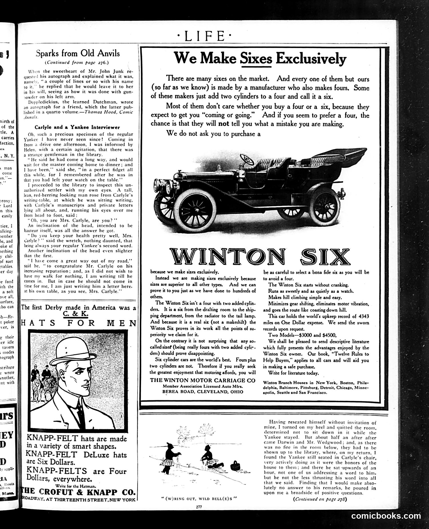 Life — March 4, 1909 — page 5: Life, 1909-03-04