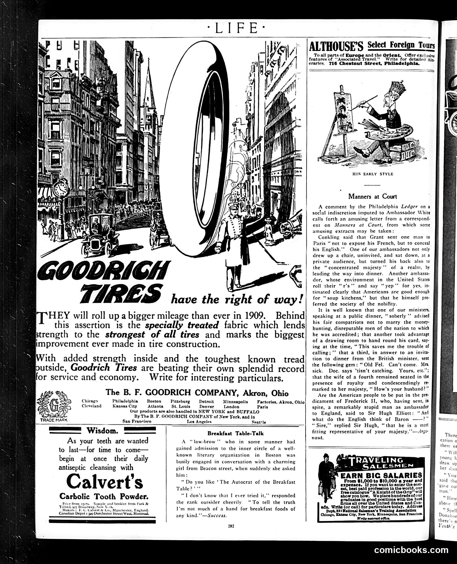 Life — March 4, 1909 — page 10: Life, 1909-03-04