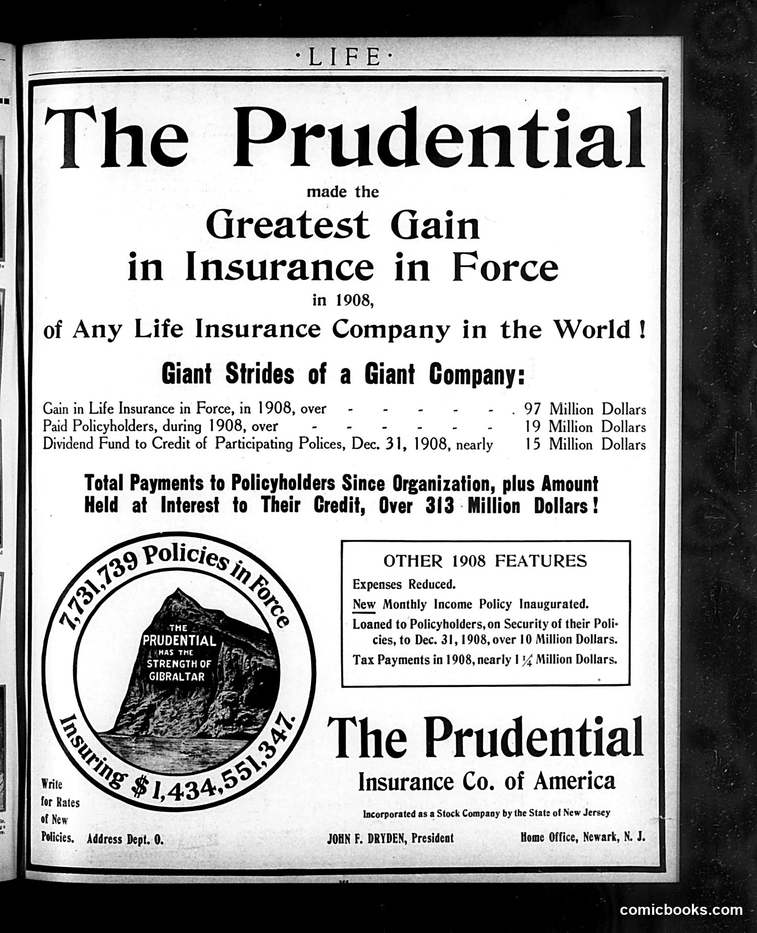 Life — March 18, 1909 — page 3: Life, 1909-03-18