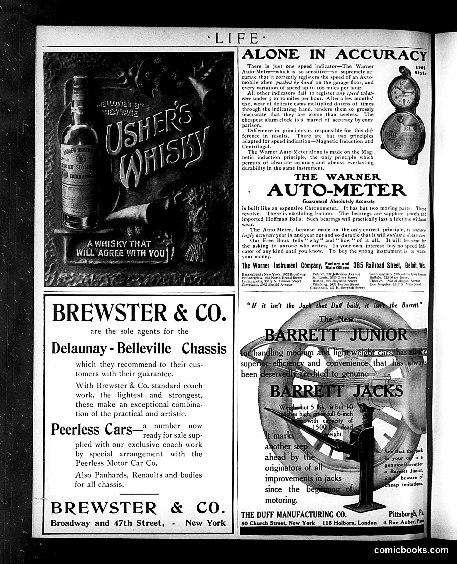 Life — March 18, 1909 — page 4: Life, 1909-03-18