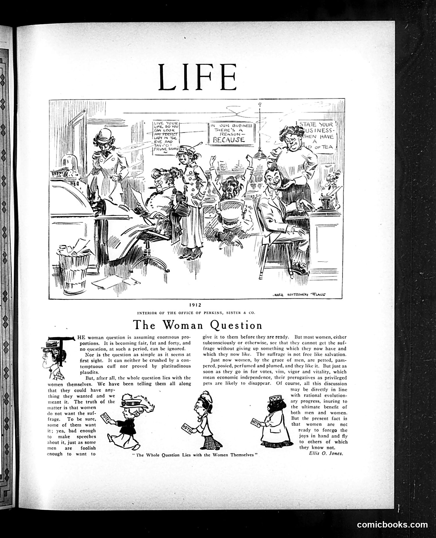Life — March 25, 1909 — page 7: Life, 1909-03-25