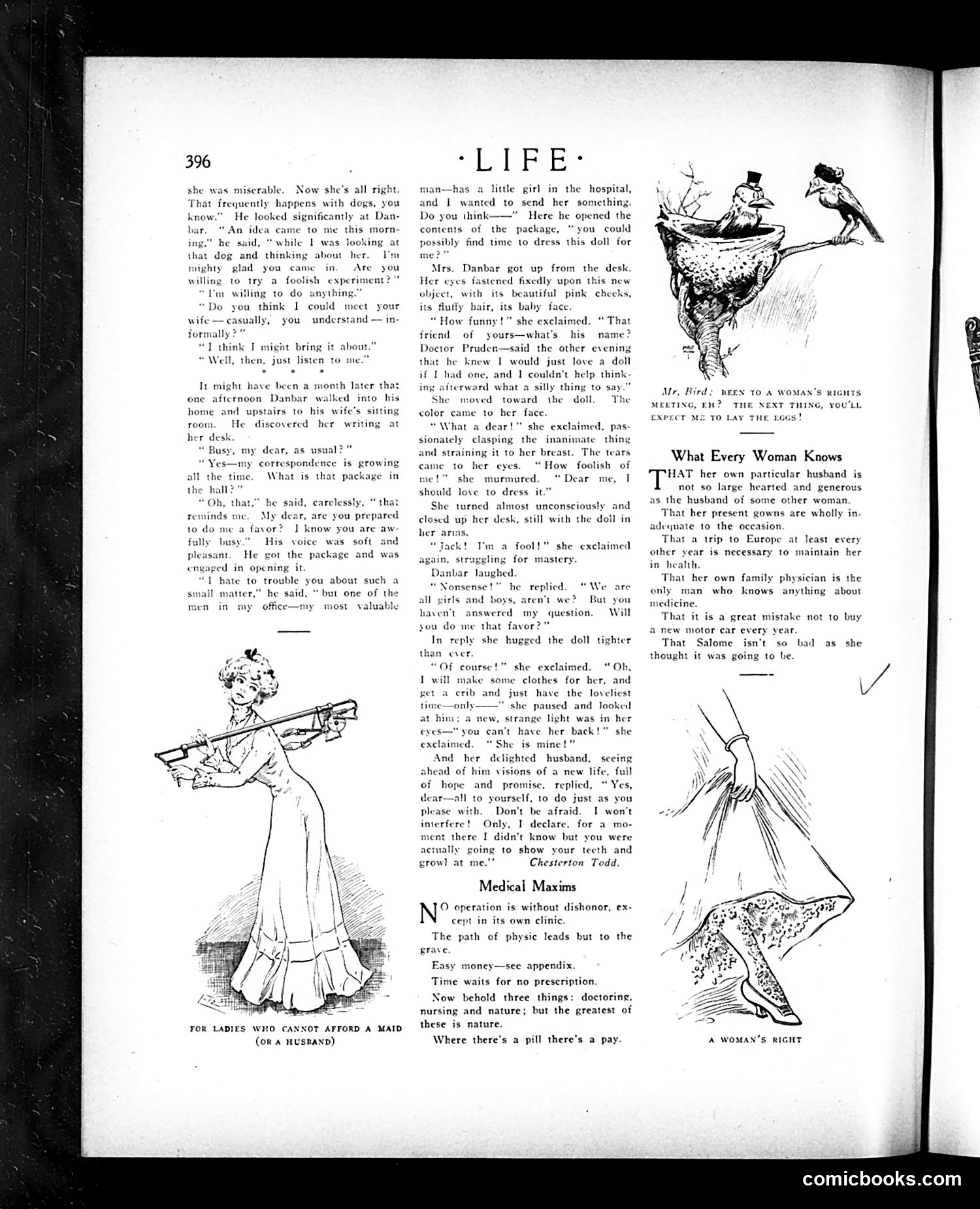 Life — March 25, 1909 — page 12: Life, 1909-03-25