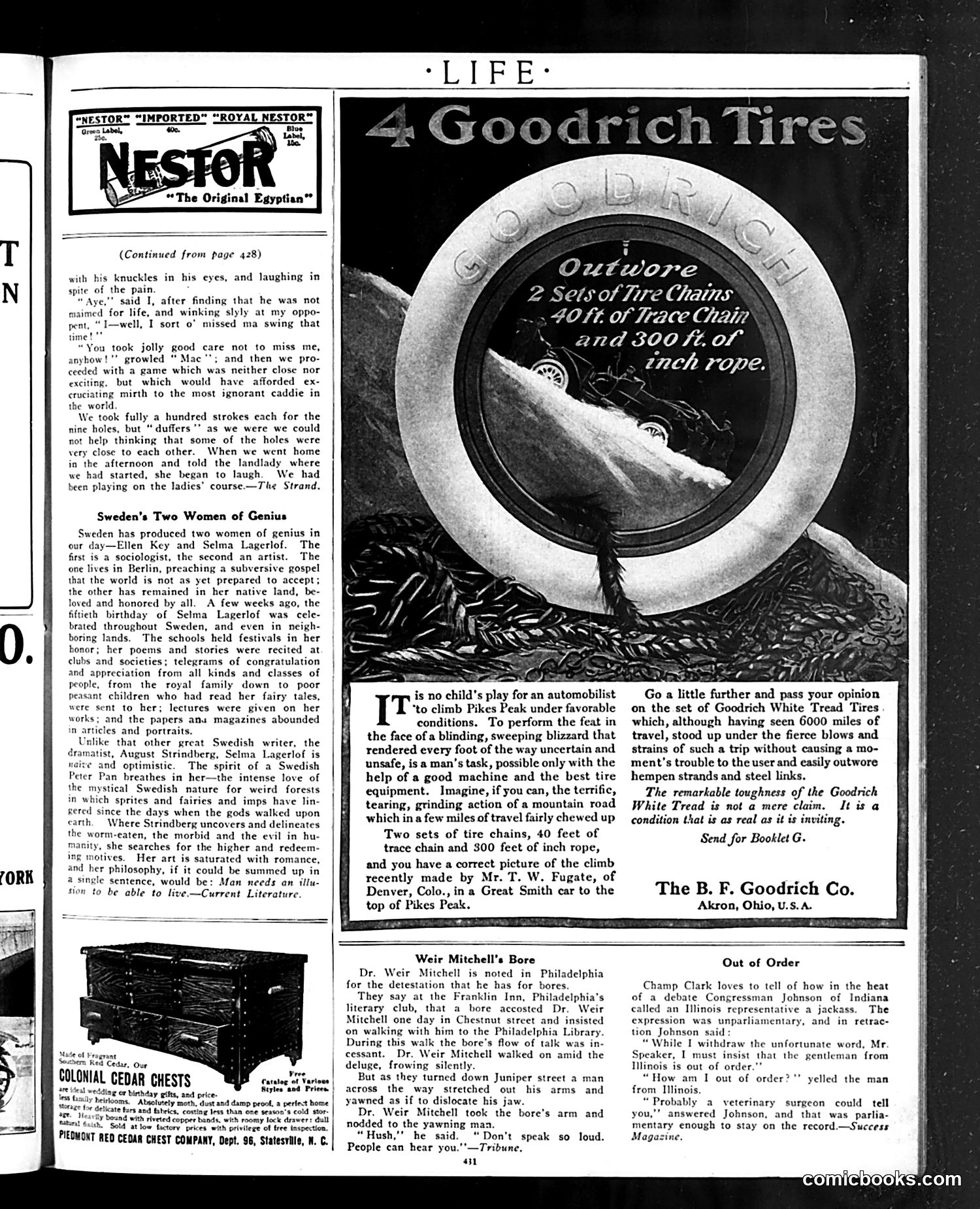Life — April 1, 1909 — page 11: Life, 1909-04-01