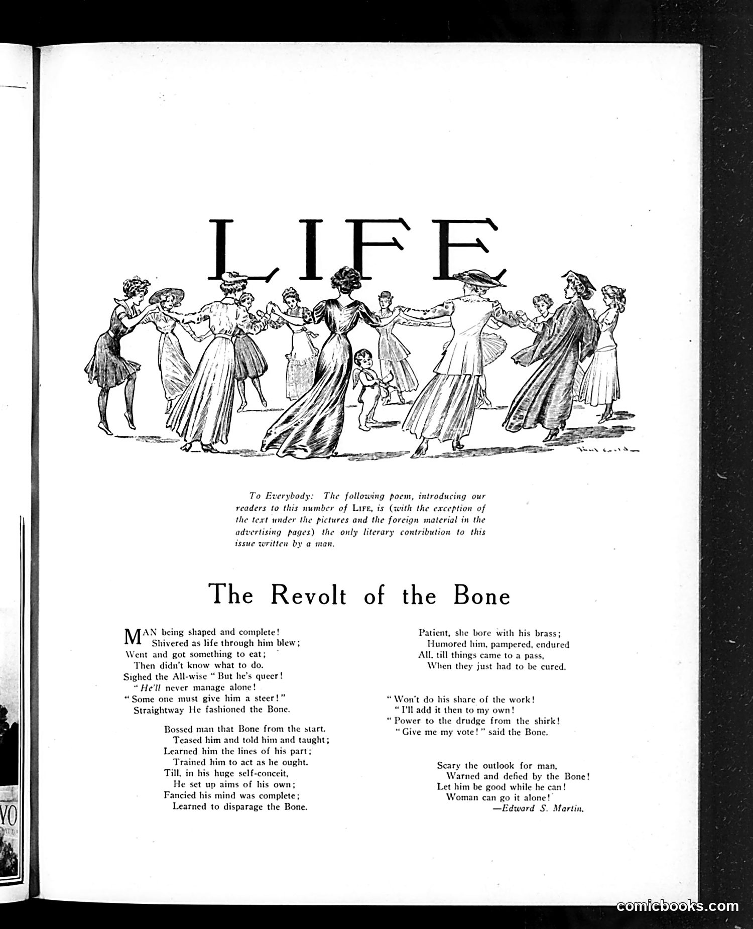 Life — April 22, 1909 — page 5: Life, 1909-04-22